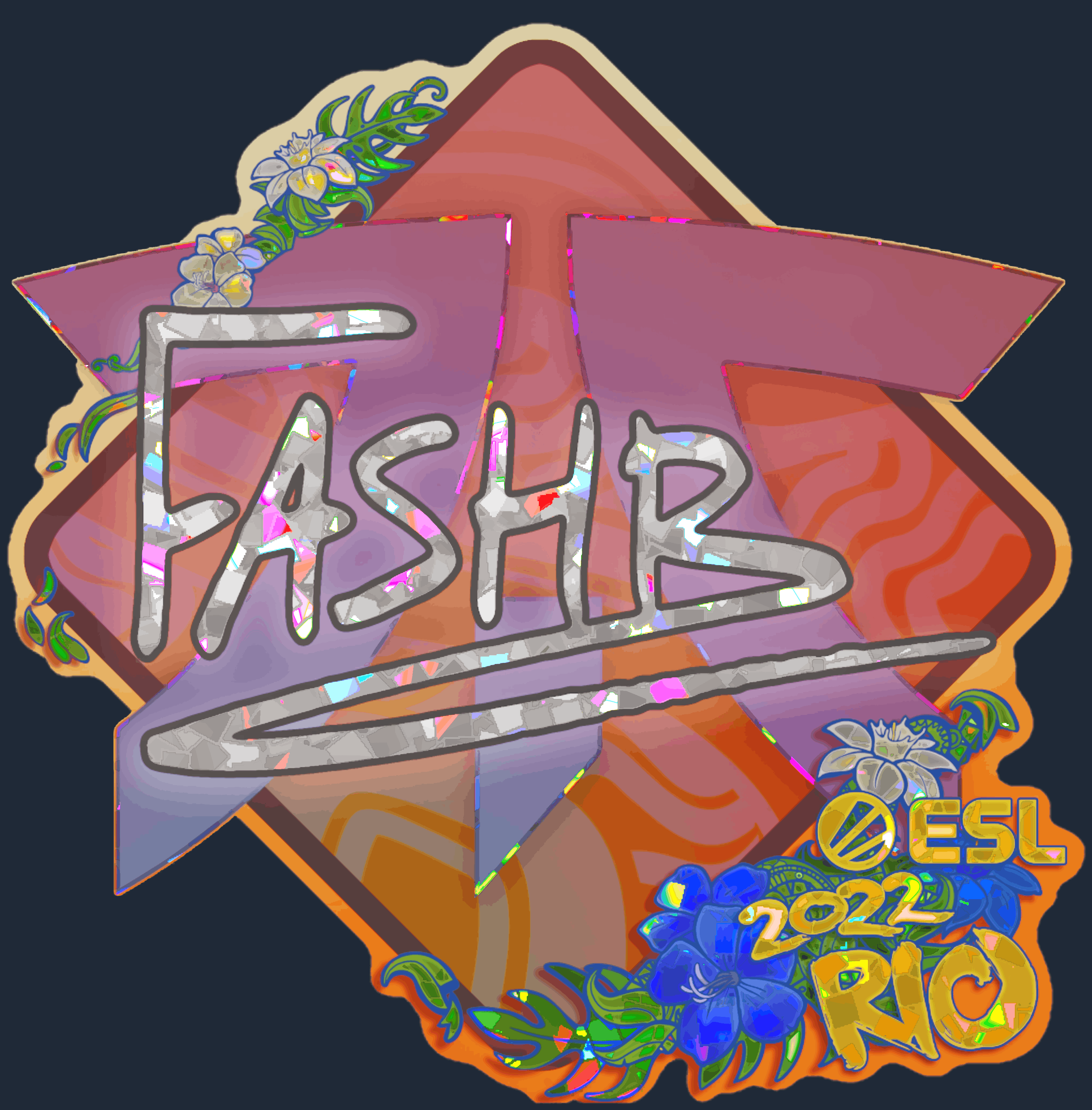 Sticker | FASHR (Glitter) | Rio 2022 Screenshot