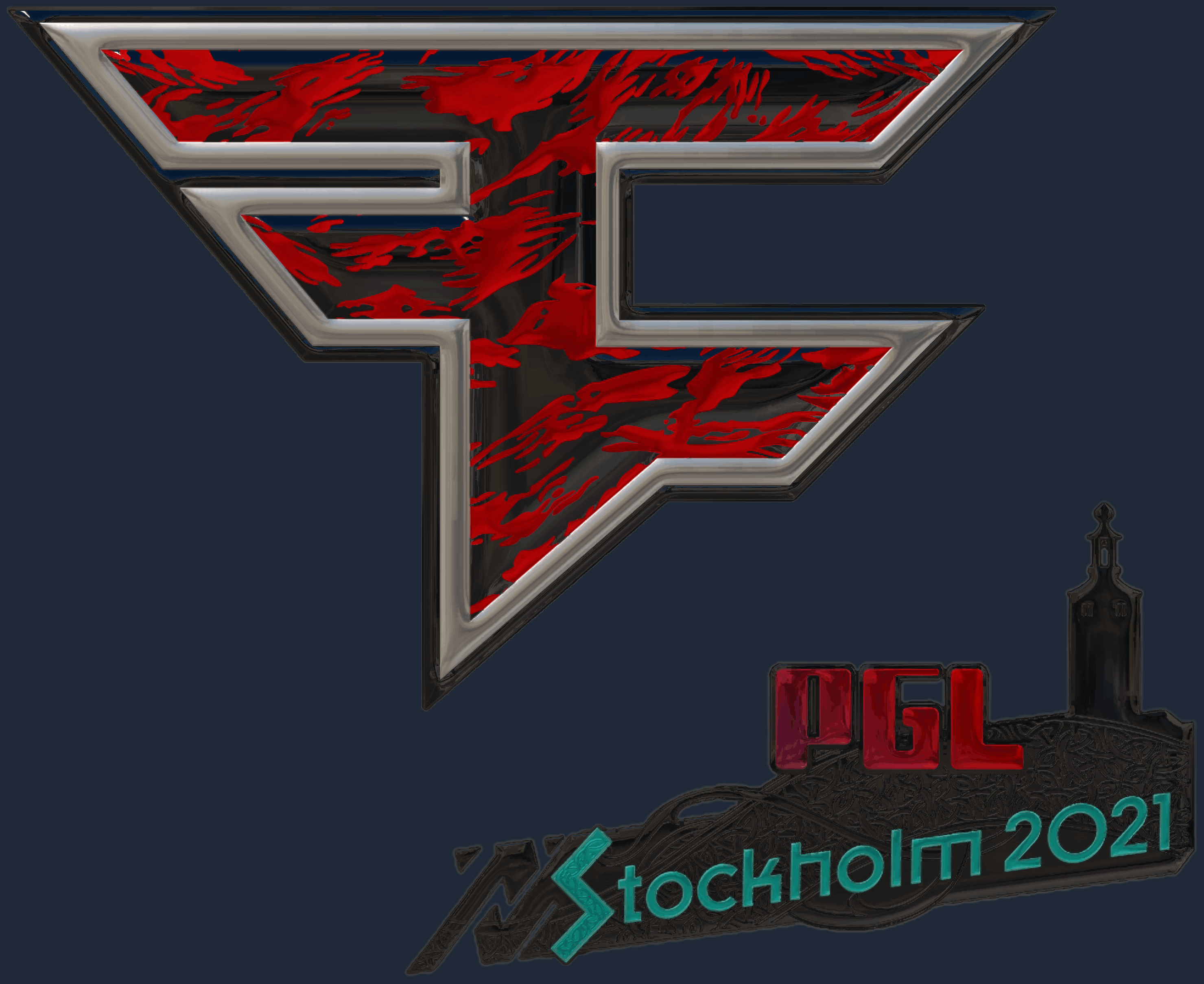 Sticker | FaZe Clan (Foil) | Stockholm 2021 Image