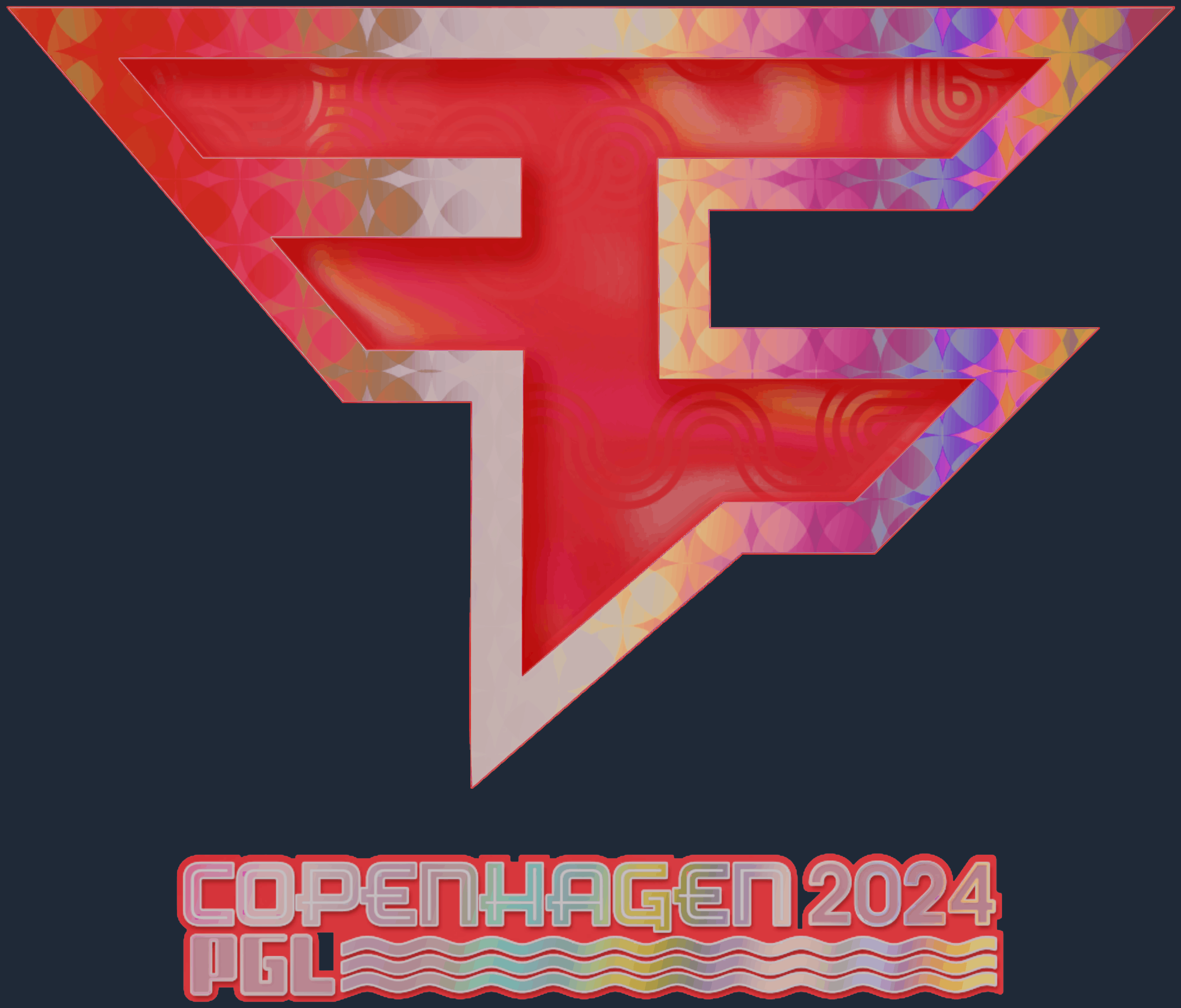 Sticker | FaZe Clan (Holo) | Copenhagen 2024 Screenshot