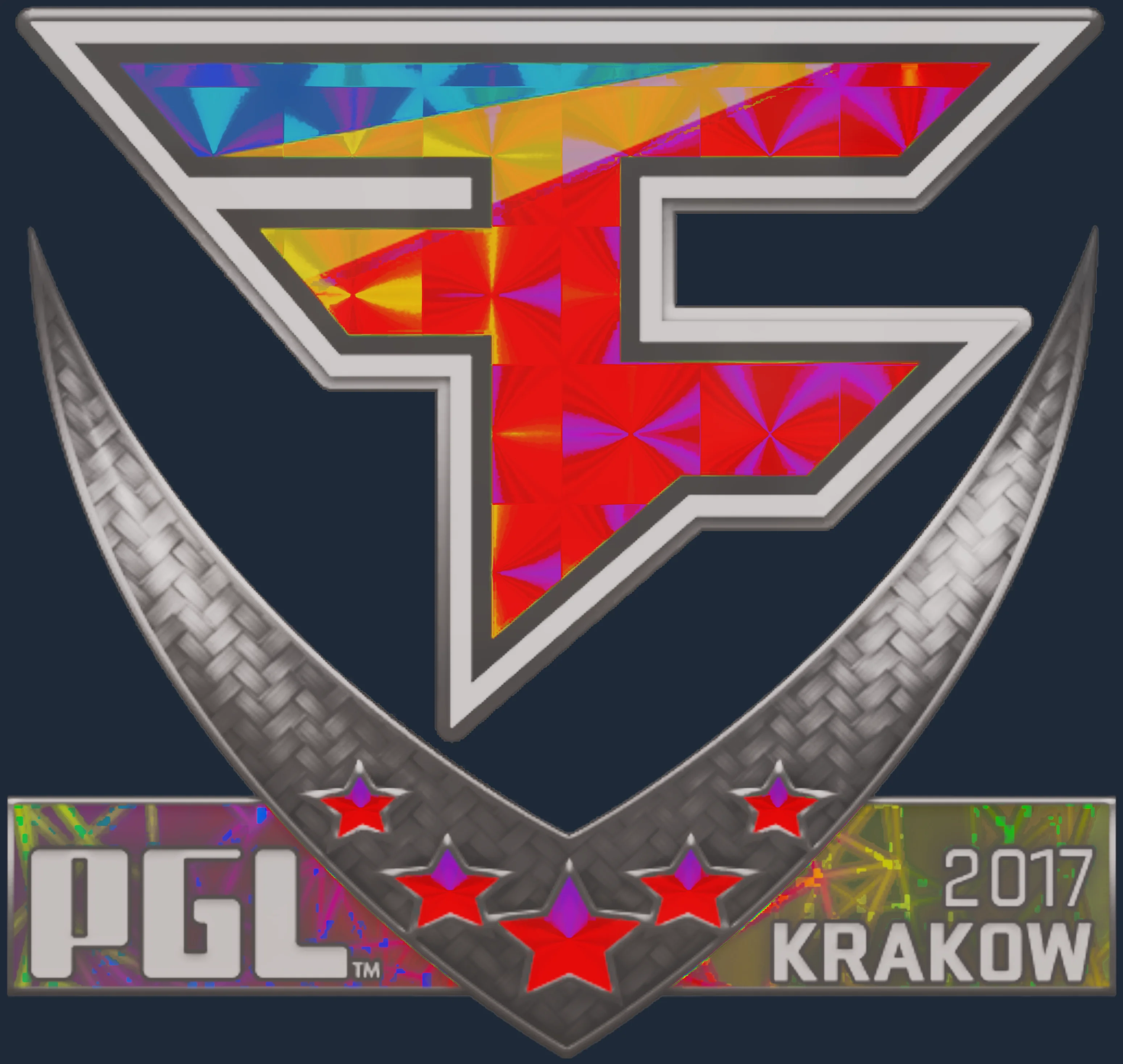 Sticker | FaZe Clan (Holo) | Krakow 2017 Image