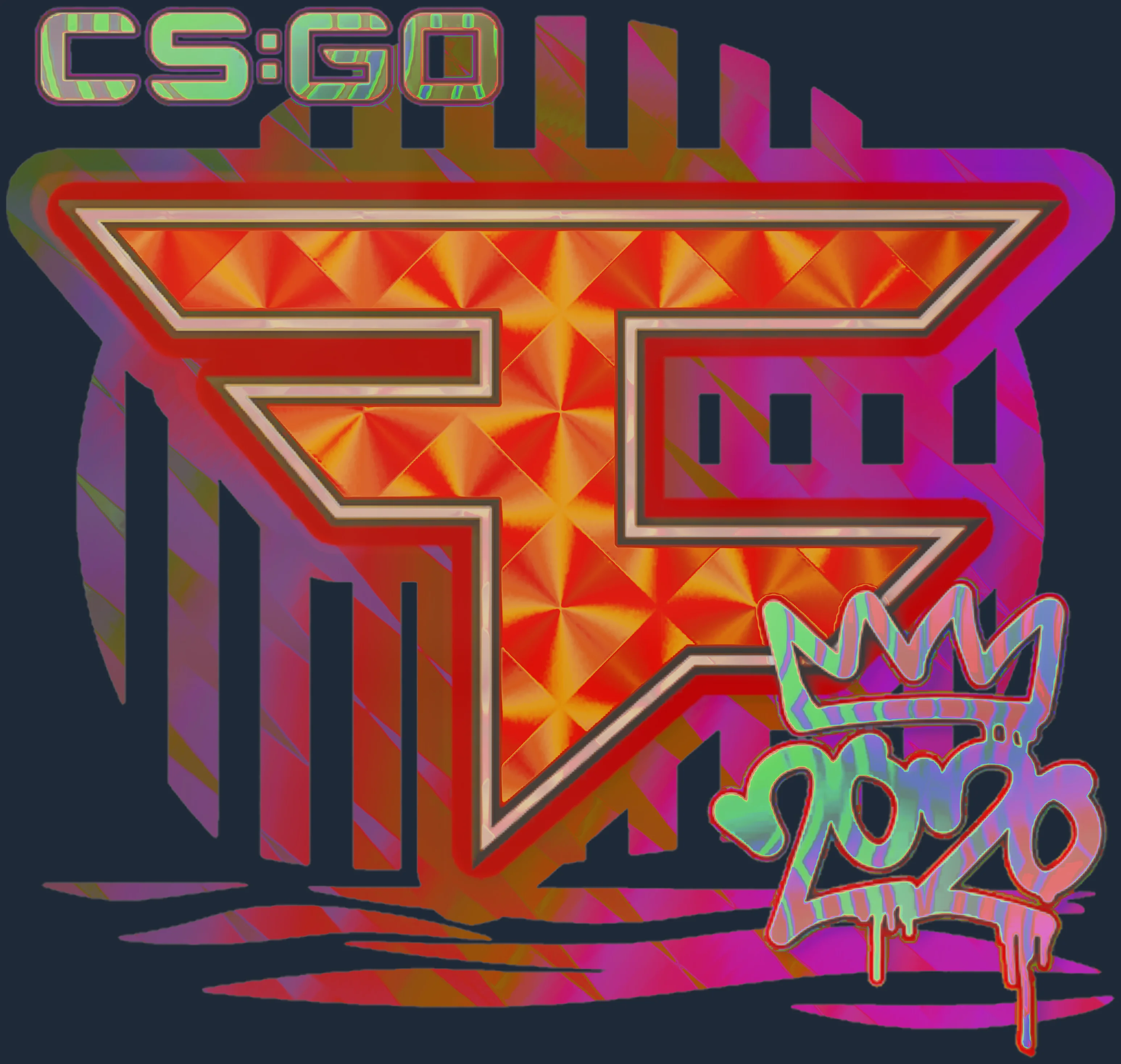 Sticker | FaZe (Holo) | 2020 RMR Image
