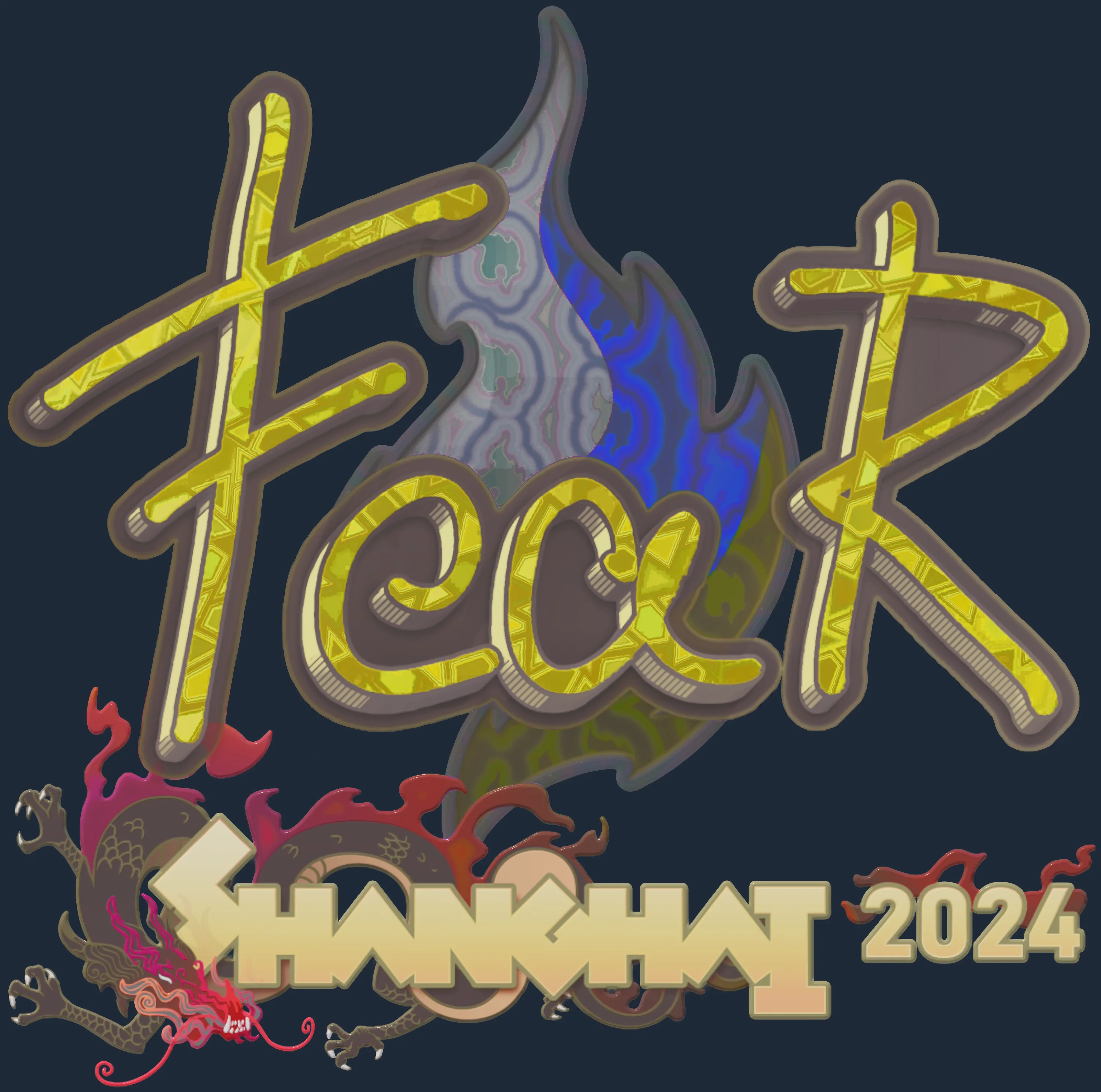 Sticker | fEAR (Holo) | Shanghai 2024 Image