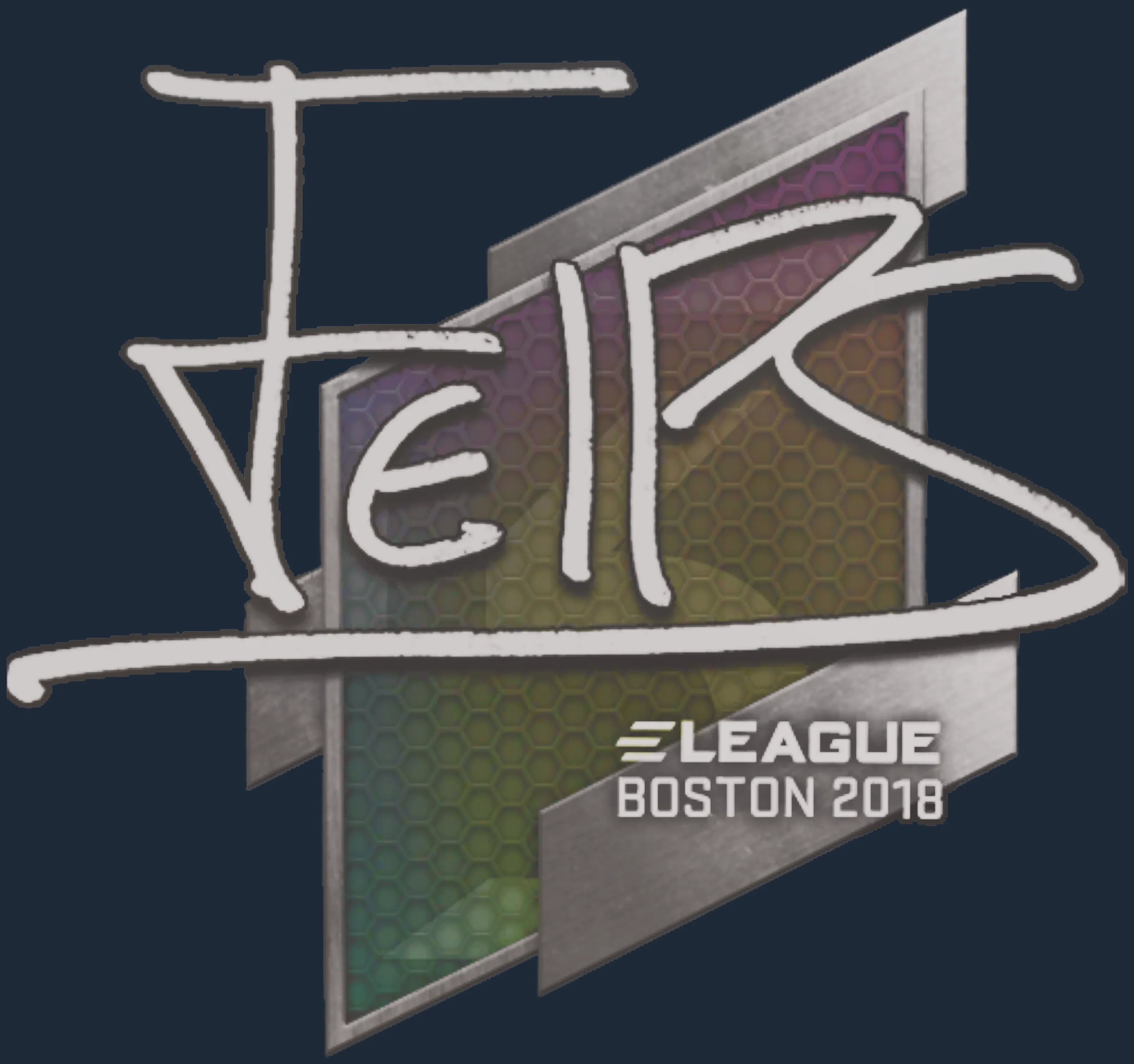 Sticker | felps | Boston 2018 Image