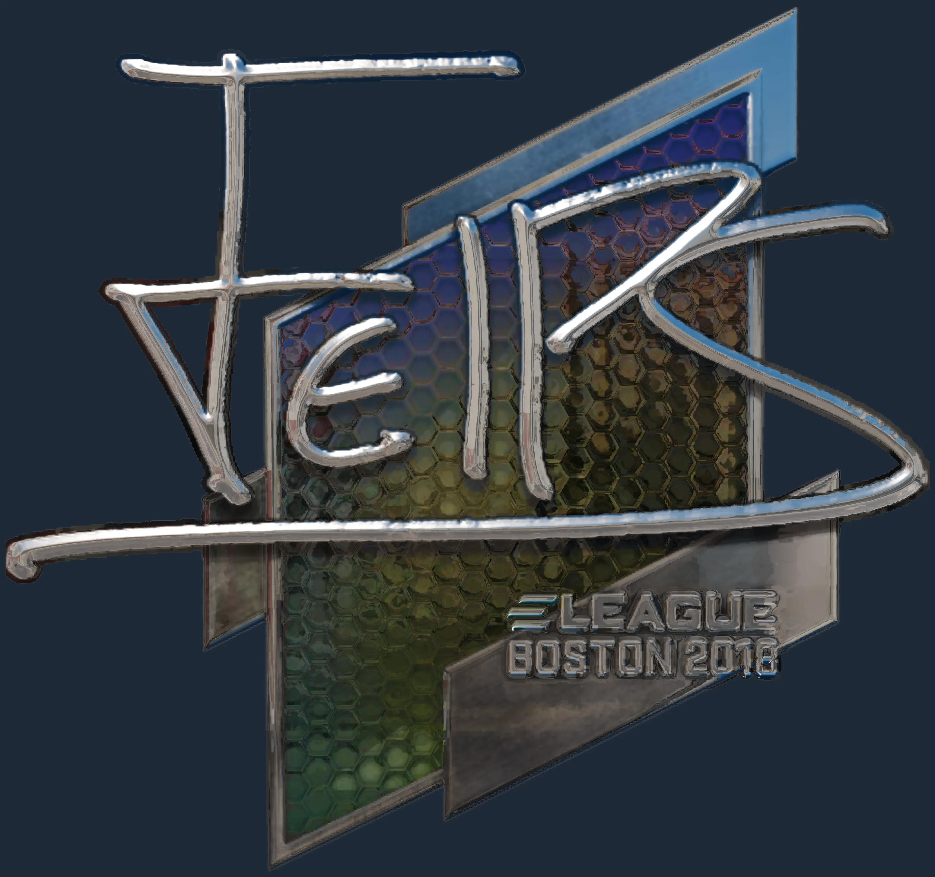 Sticker | felps (Foil) | Boston 2018 Image