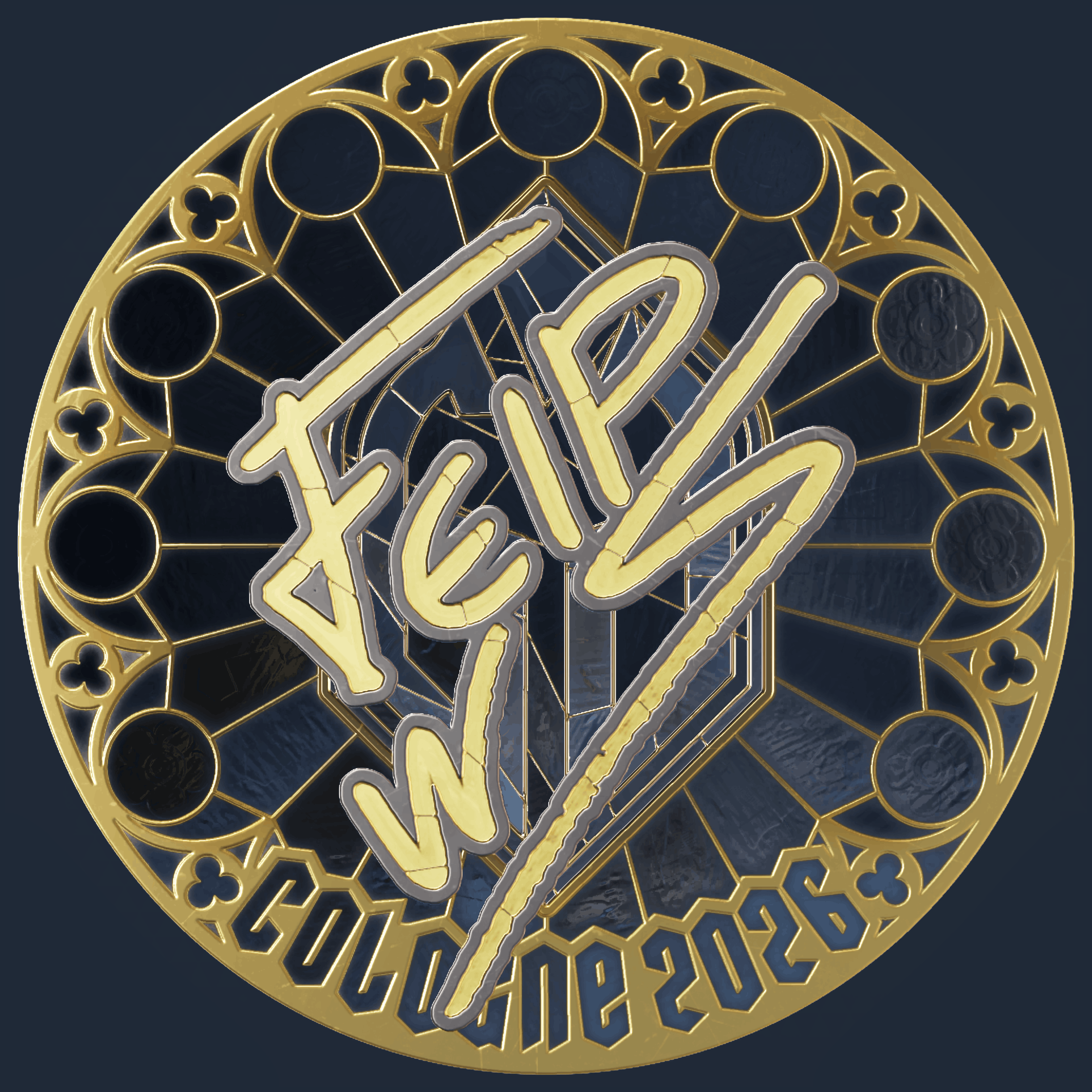 Sticker | felps (Gold) | Cologne 2026 Image