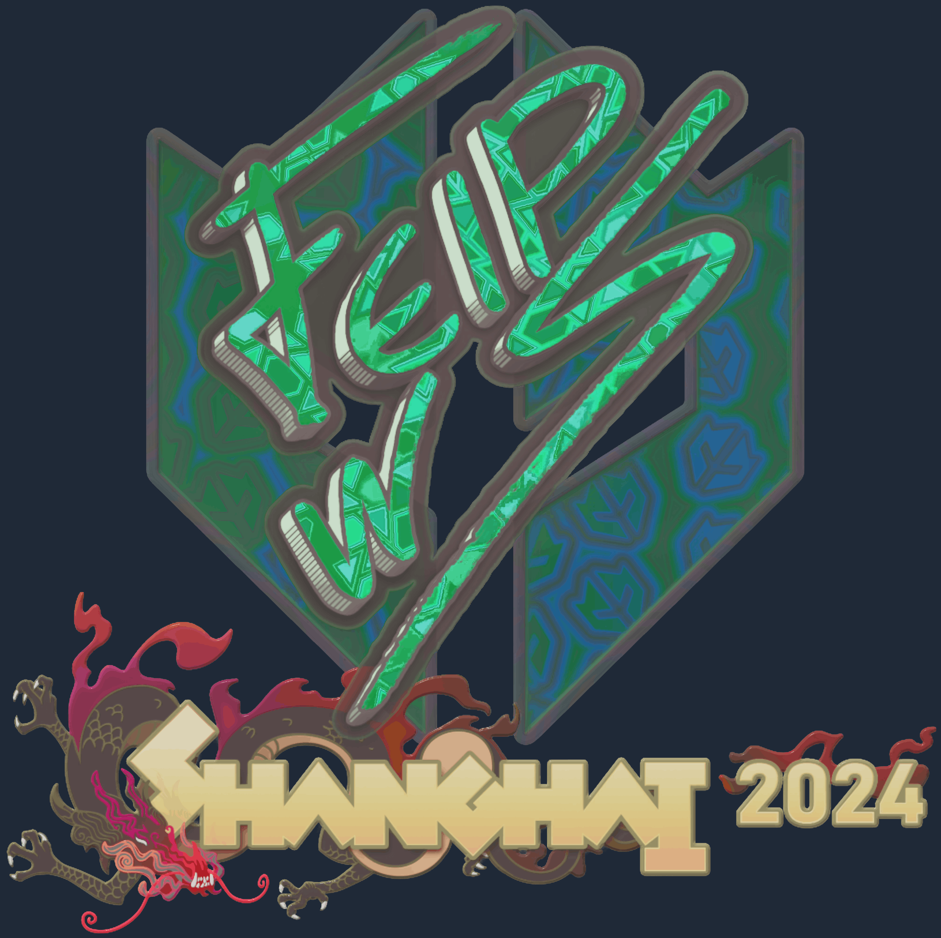 Sticker | felps (Holo) | Shanghai 2024 Image
