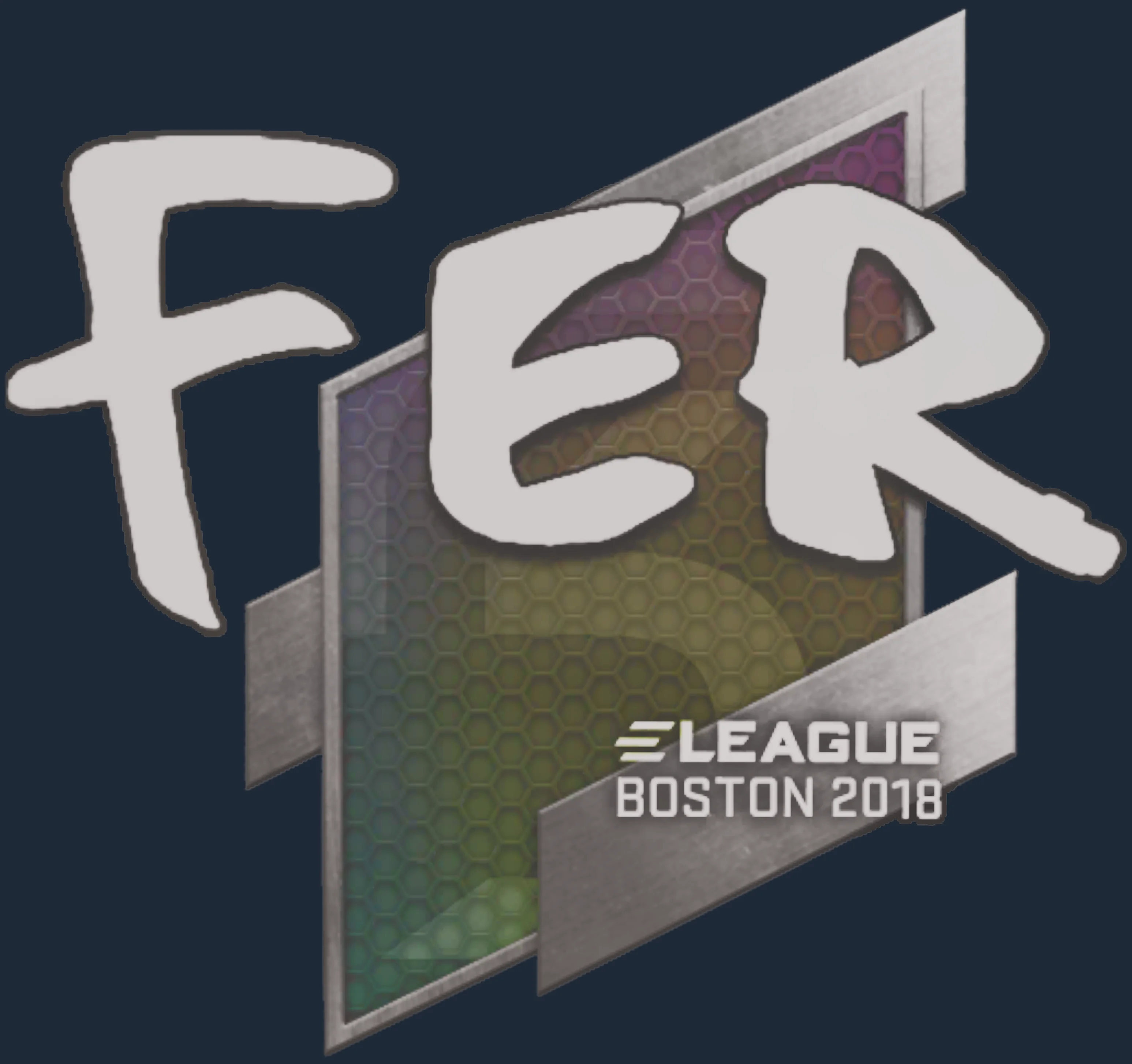 Sticker | fer | Boston 2018 Image