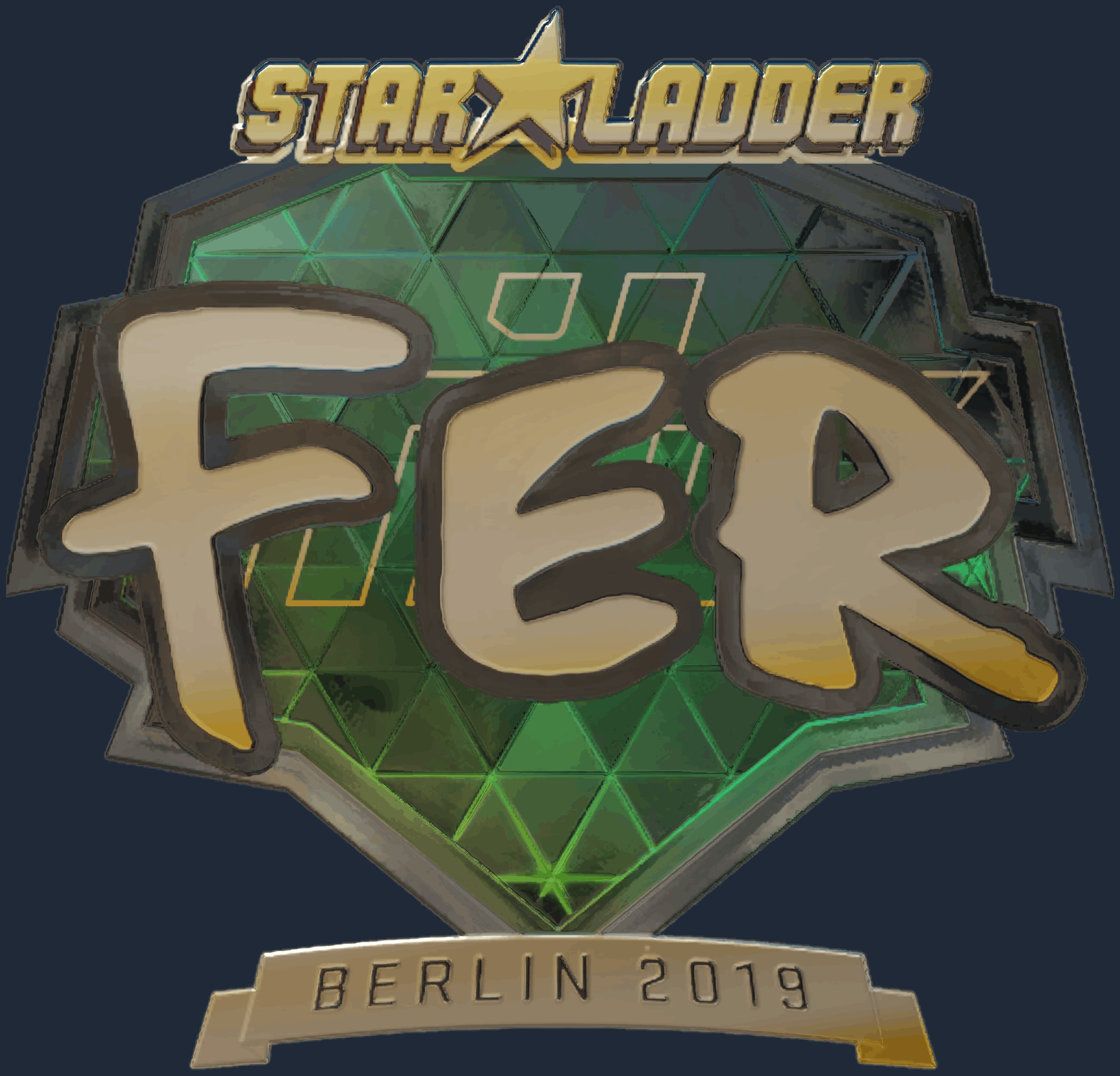 Sticker | fer (Gold) | Berlin 2019 Image