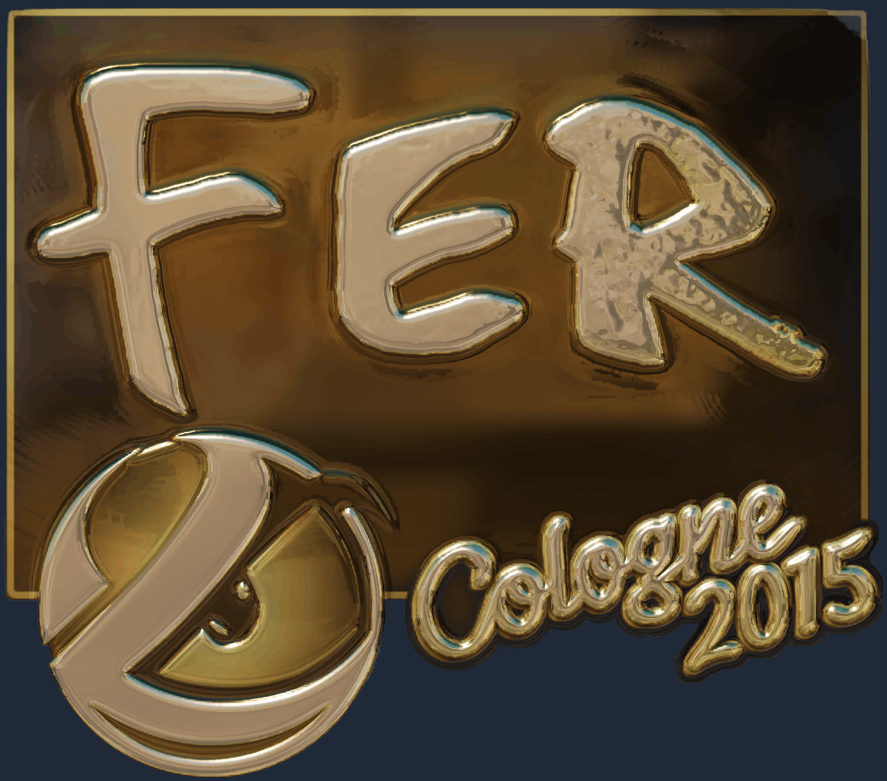 Sticker | fer (Gold) | Cologne 2015 Image