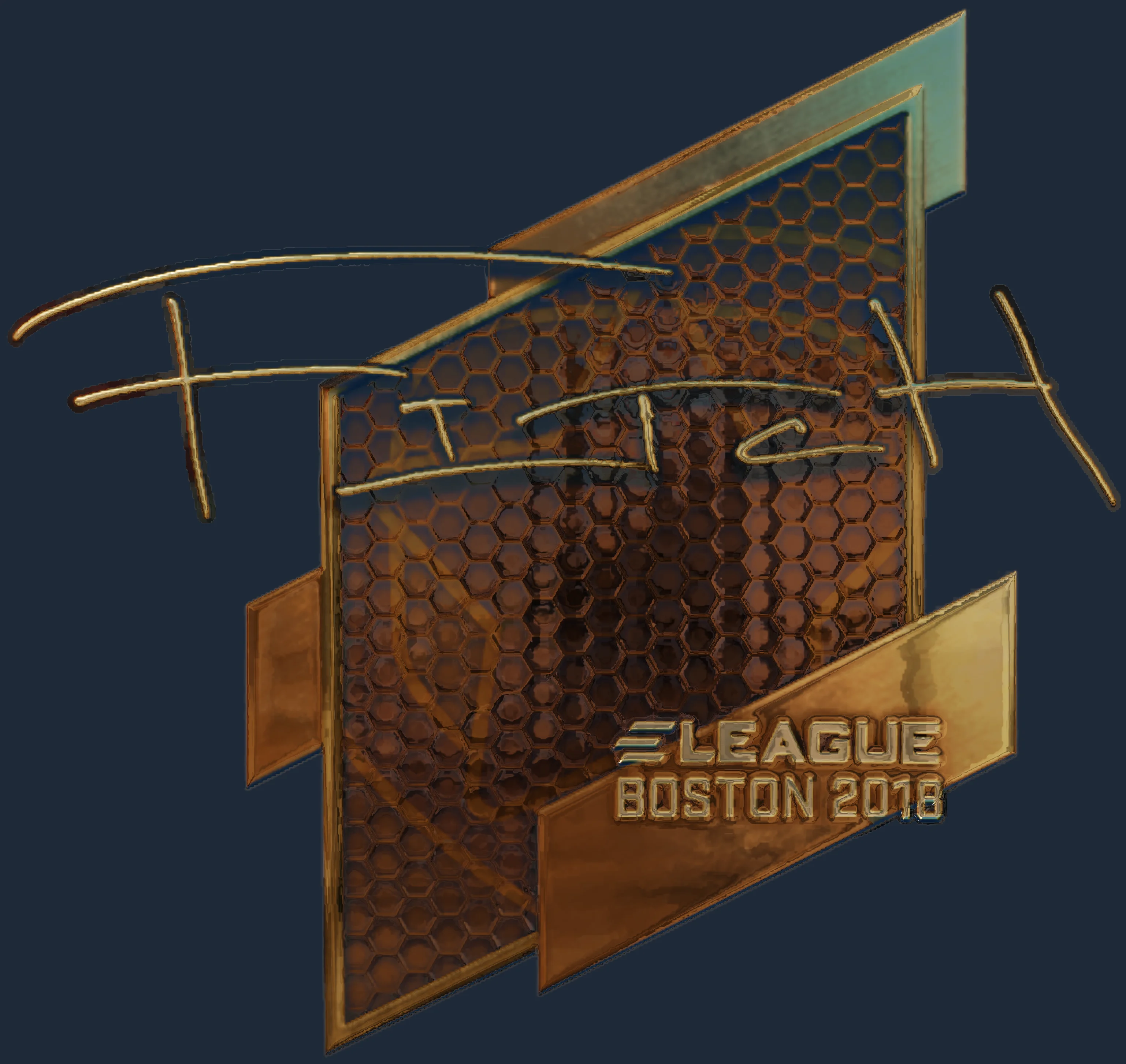 Sticker | fitch (Gold) | Boston 2018 Image