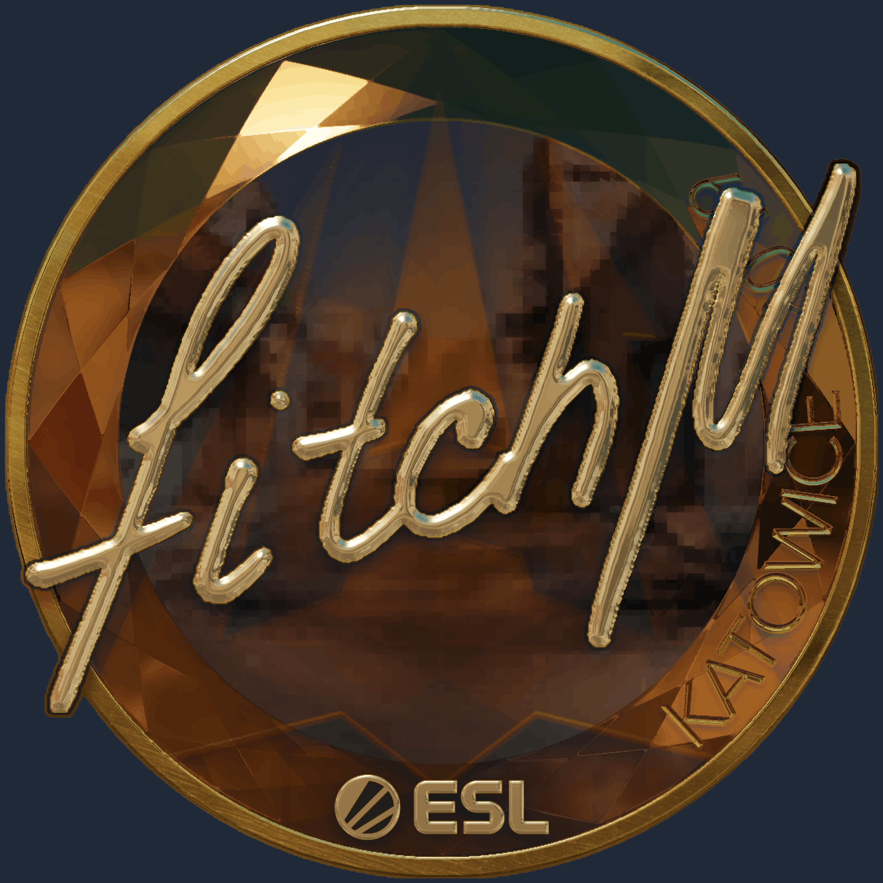 Sticker | fitch (Gold) | Katowice 2019 Image