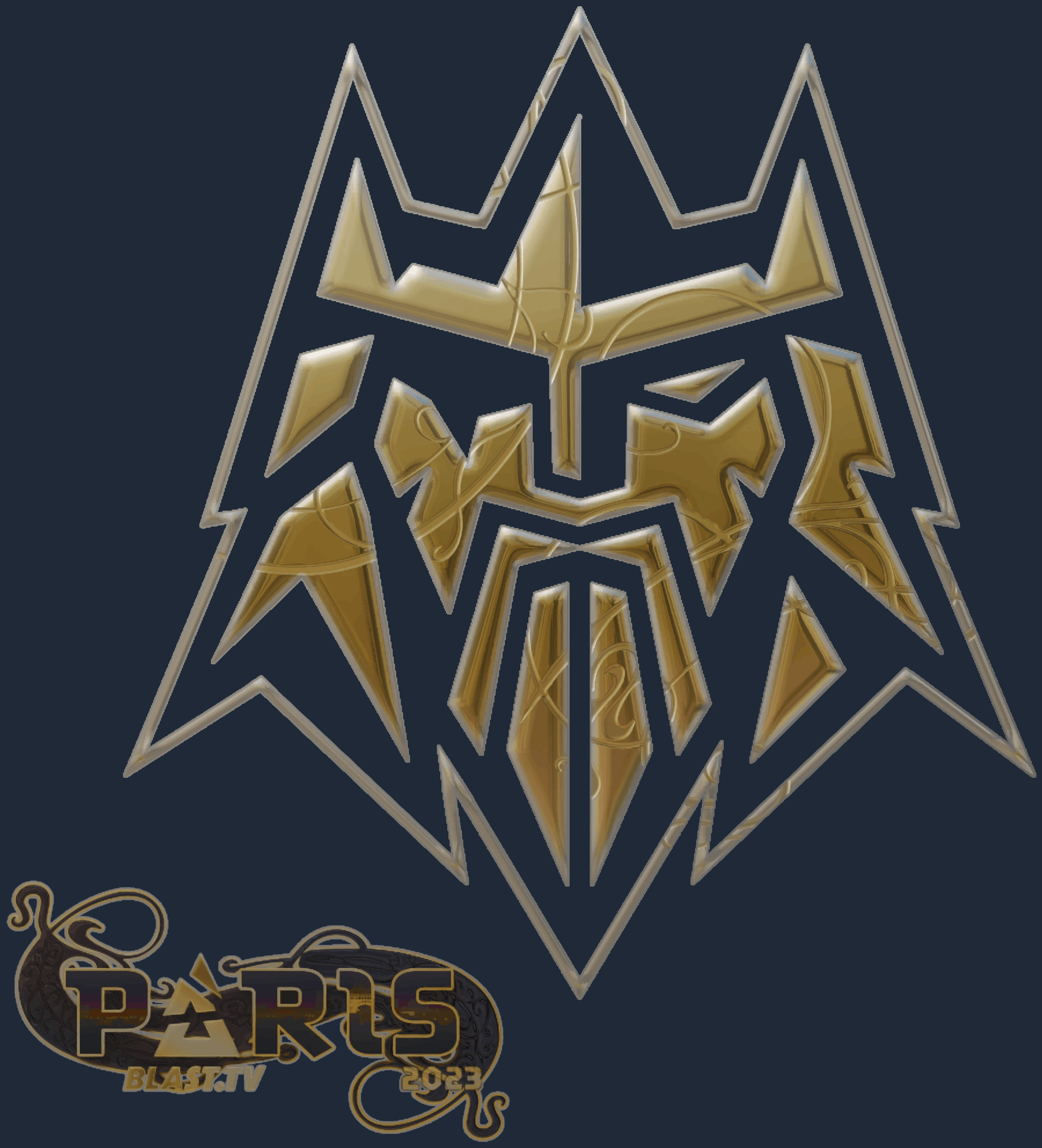 Sticker | forZe eSports (Gold) | Paris 2023 Image