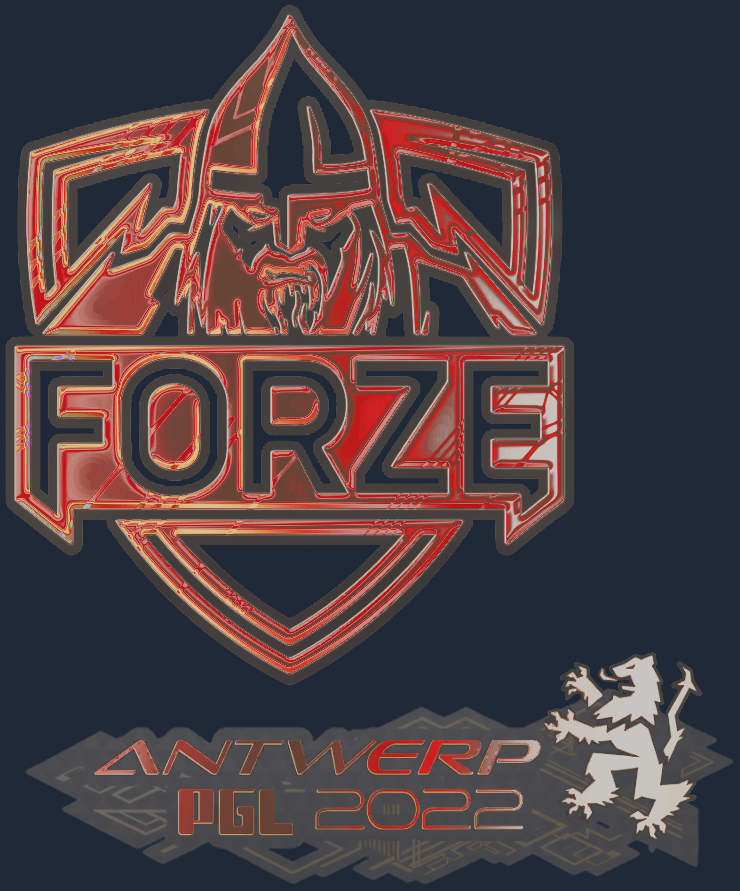 Sticker | forZe eSports (Holo) | Antwerp 2022 Image