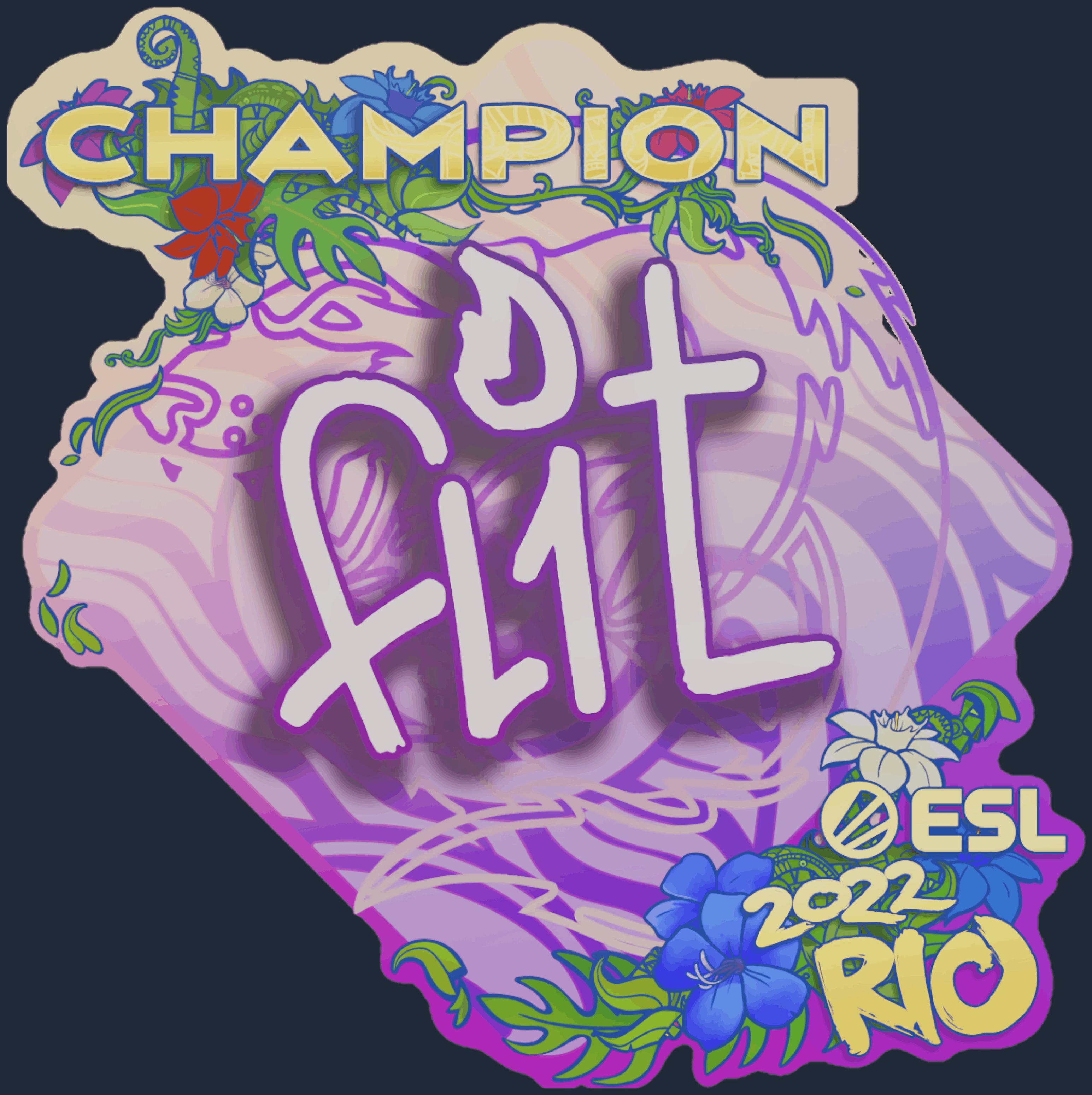 Sticker | FL1T (Champion) | Rio 2022 Image