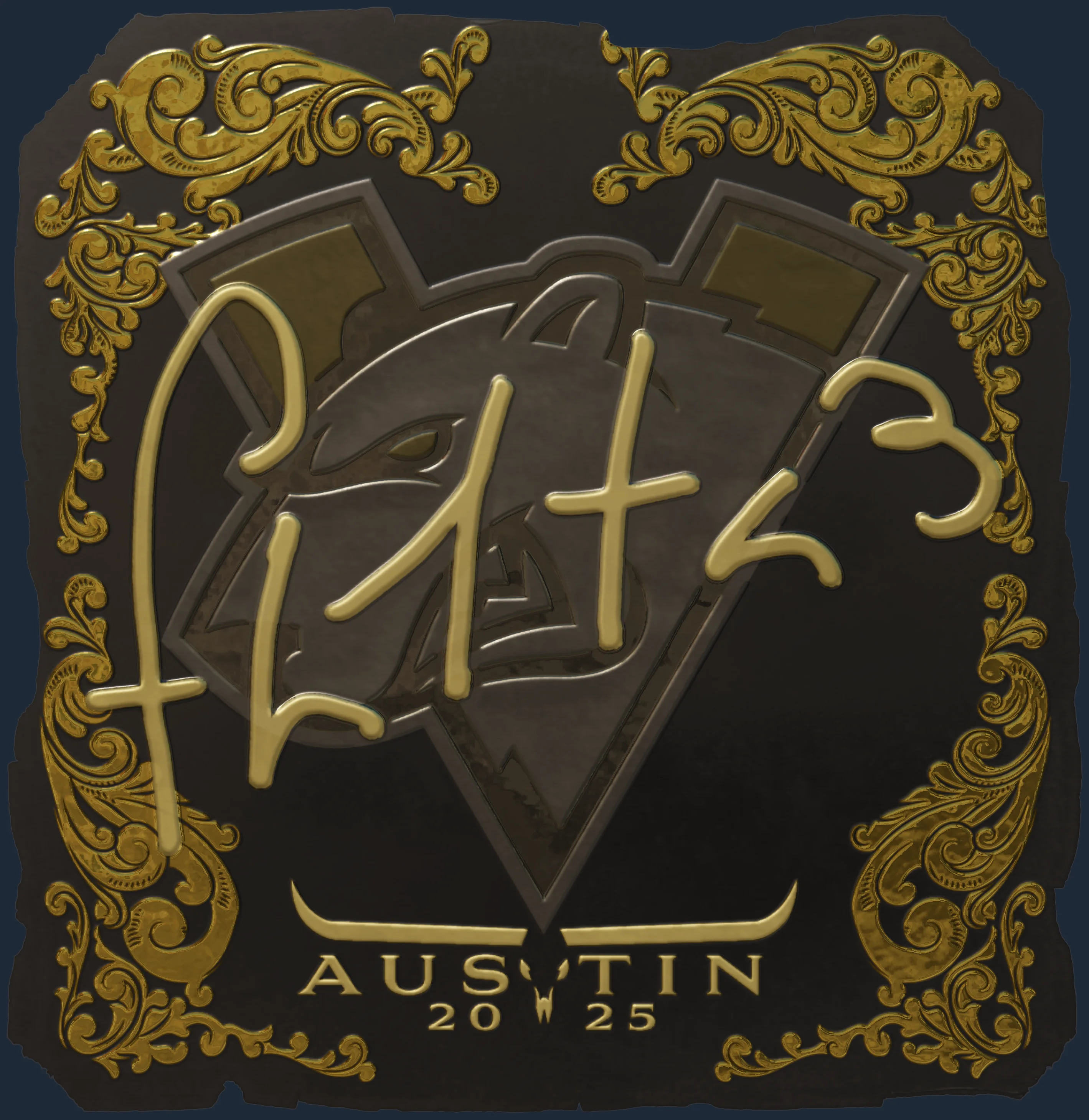 Sticker | FL1T (Gold) | Austin 2025 Image