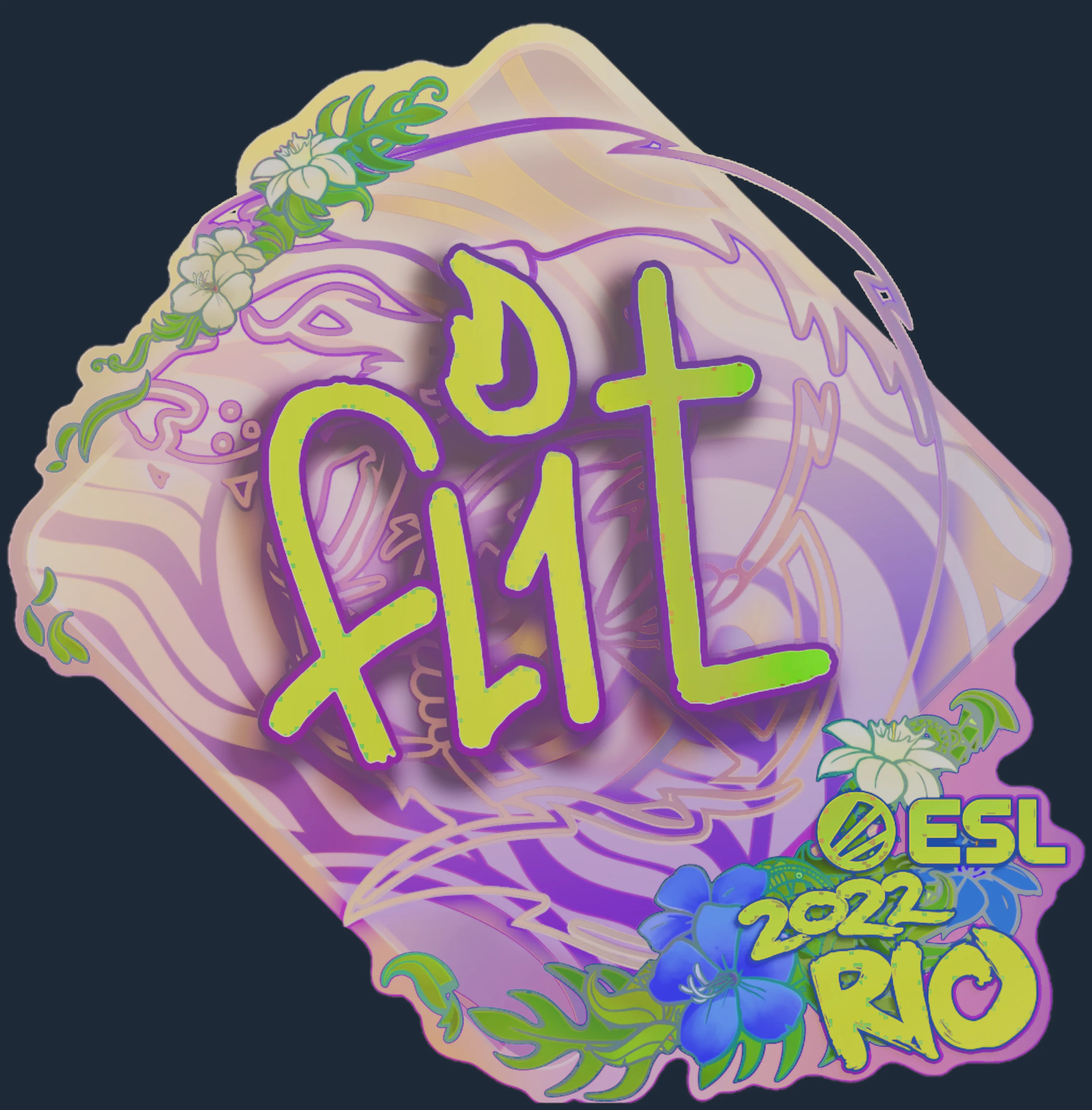 Sticker | FL1T (Holo) | Rio 2022 Image