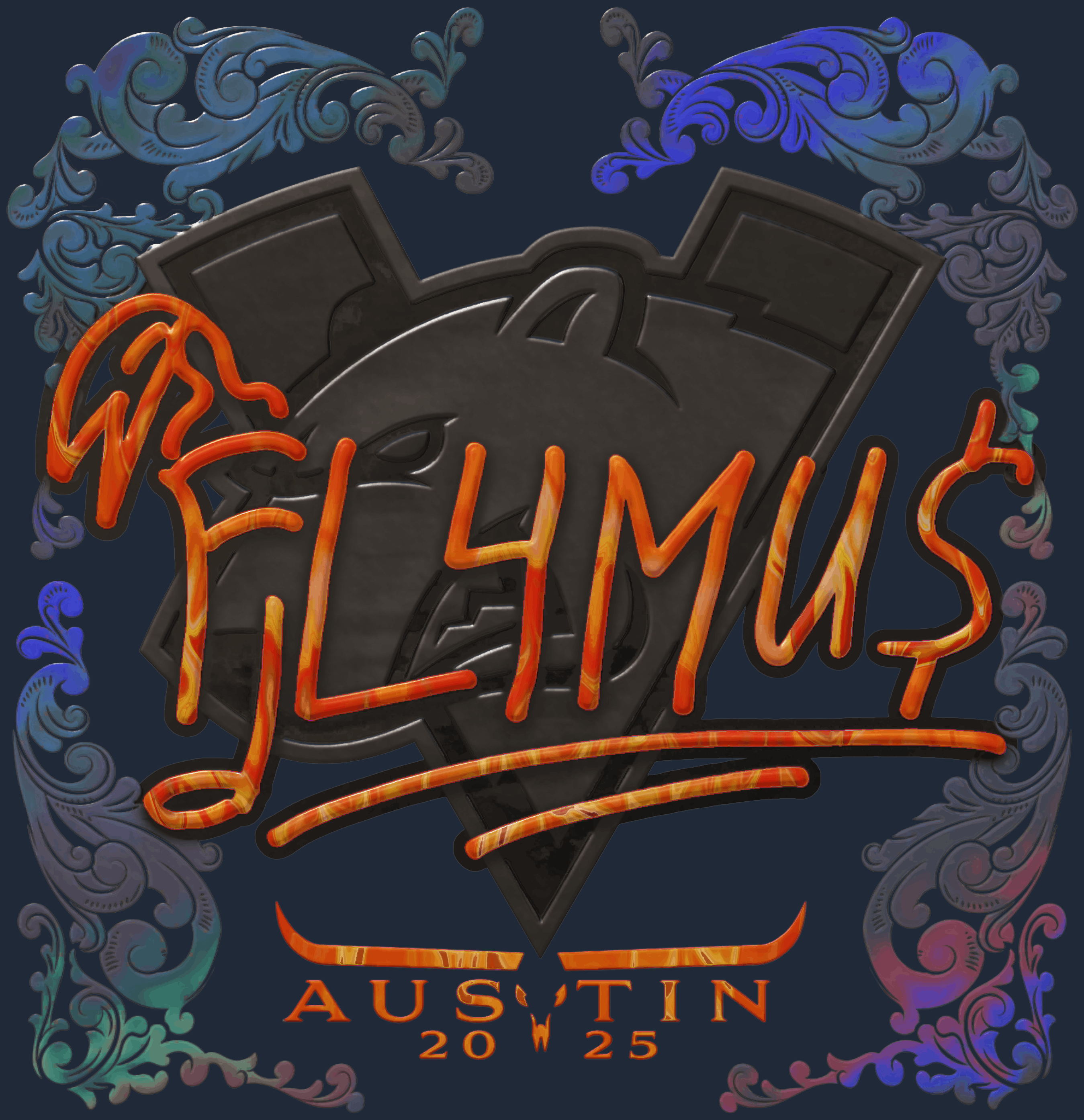 Sticker | FL4MUS (Holo) | Austin 2025 Image