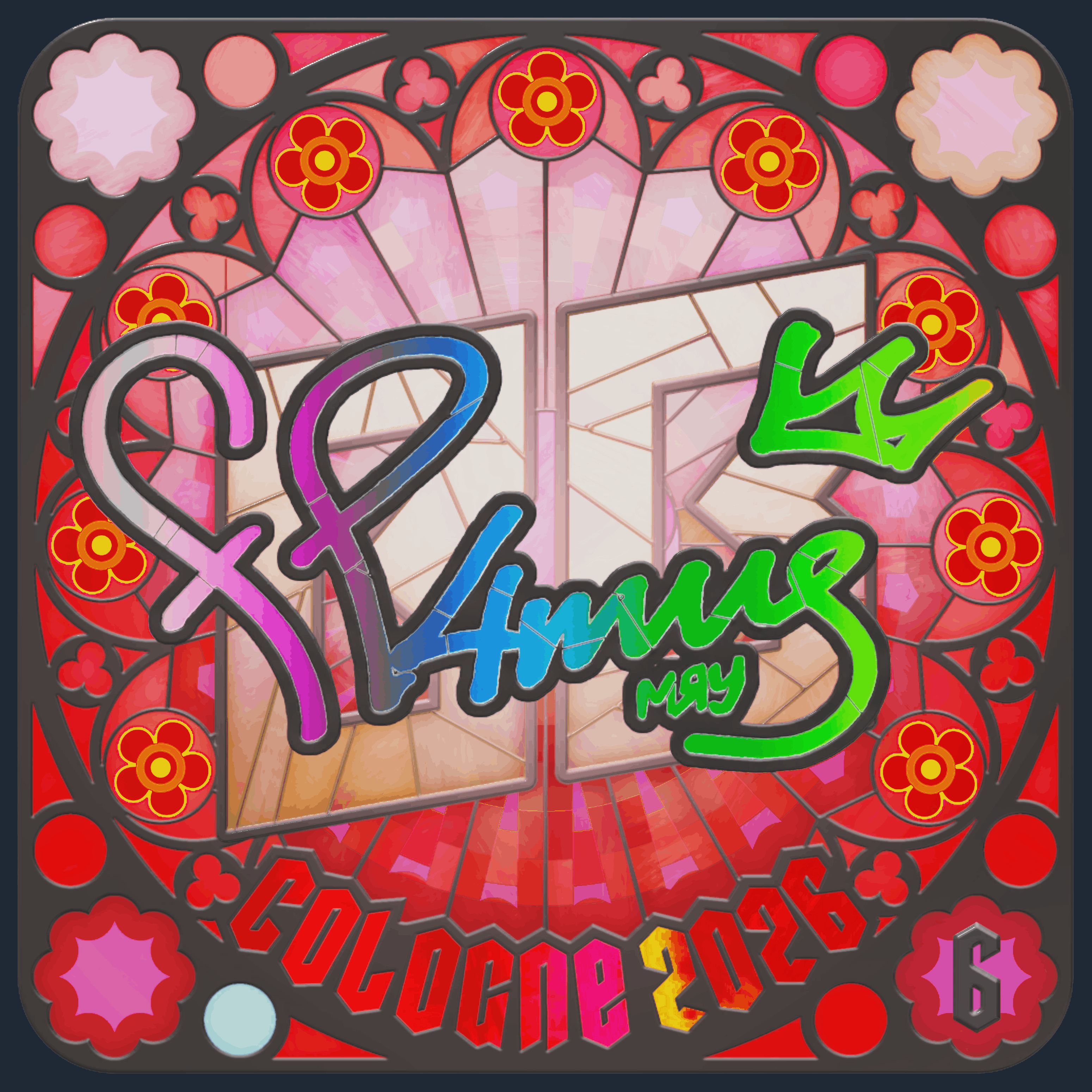 Sticker | FL4MUS (Holo, Ranked) | Cologne 2026 Image