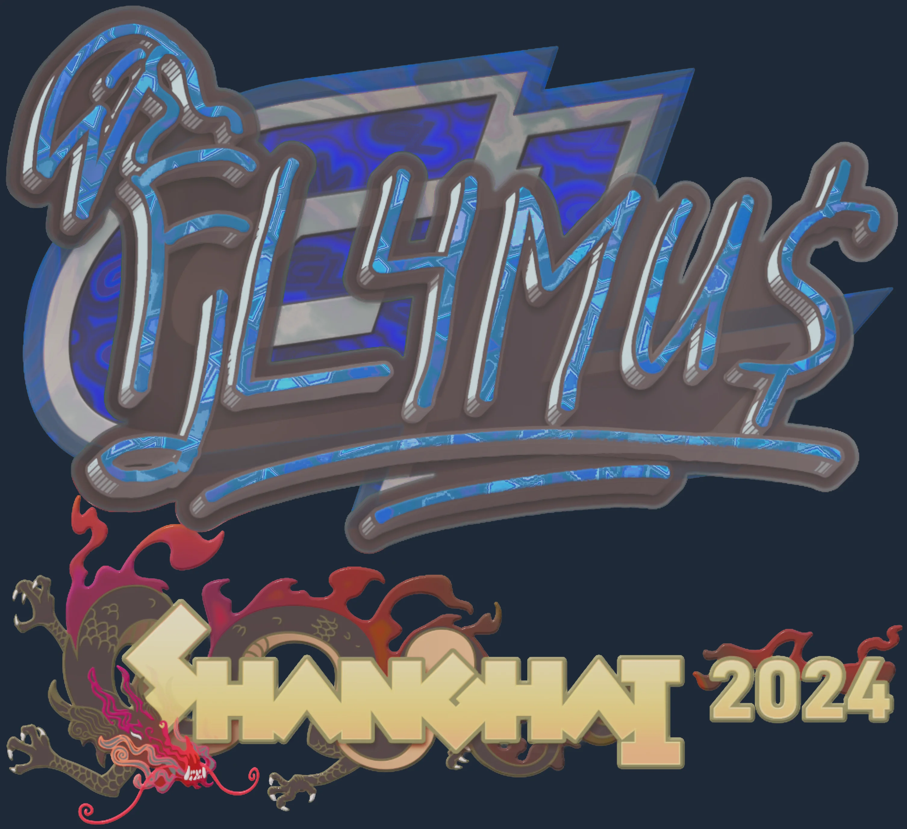 Sticker | FL4MUS (Holo) | Shanghai 2024 Image