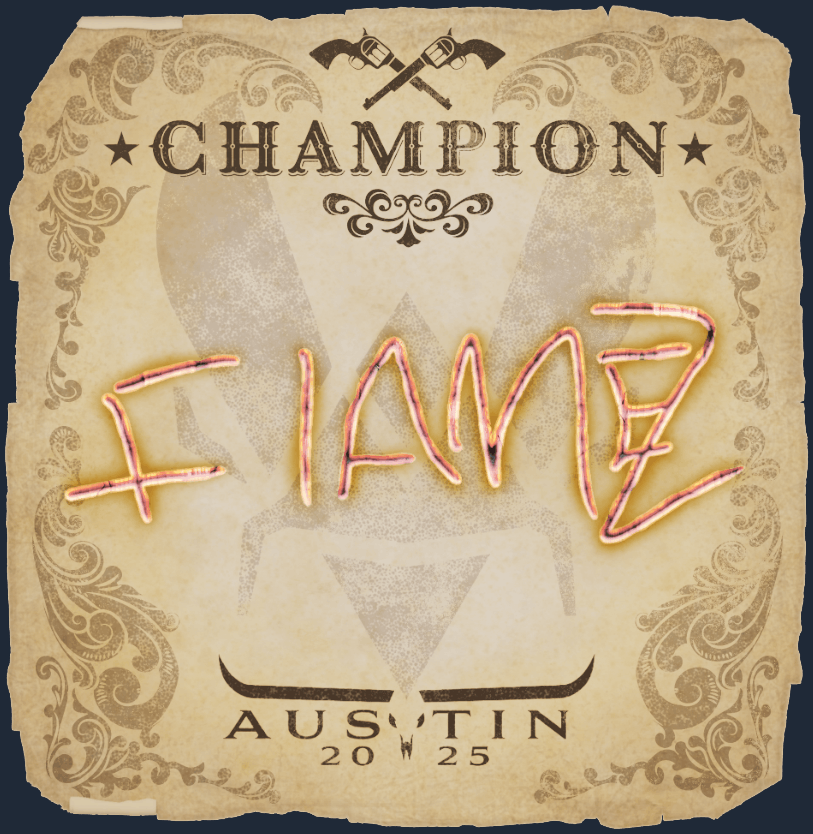 Sticker | FlameZ (Champion) | Austin 2025 Image