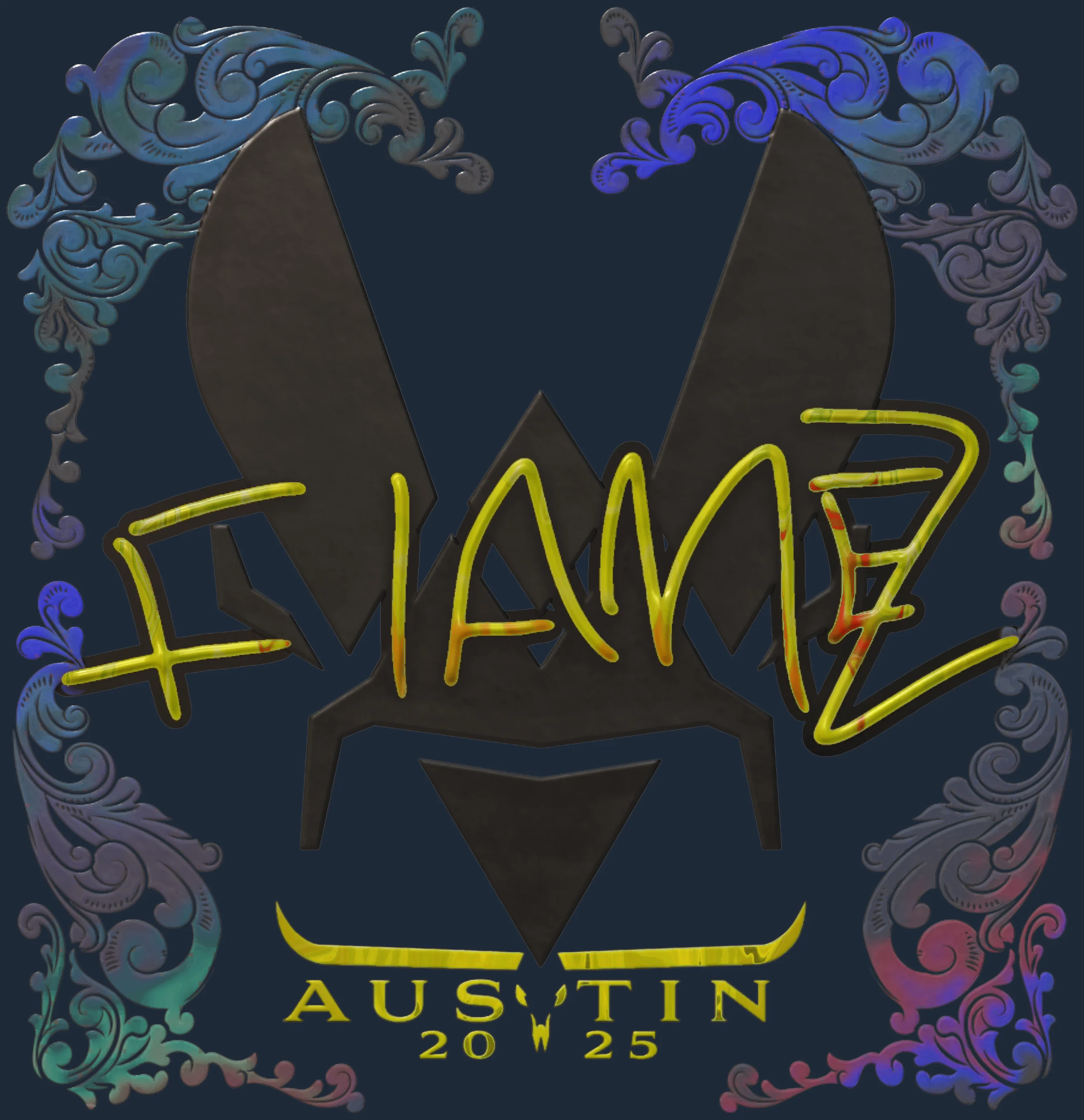 Sticker | FlameZ (Holo) | Austin 2025 Image