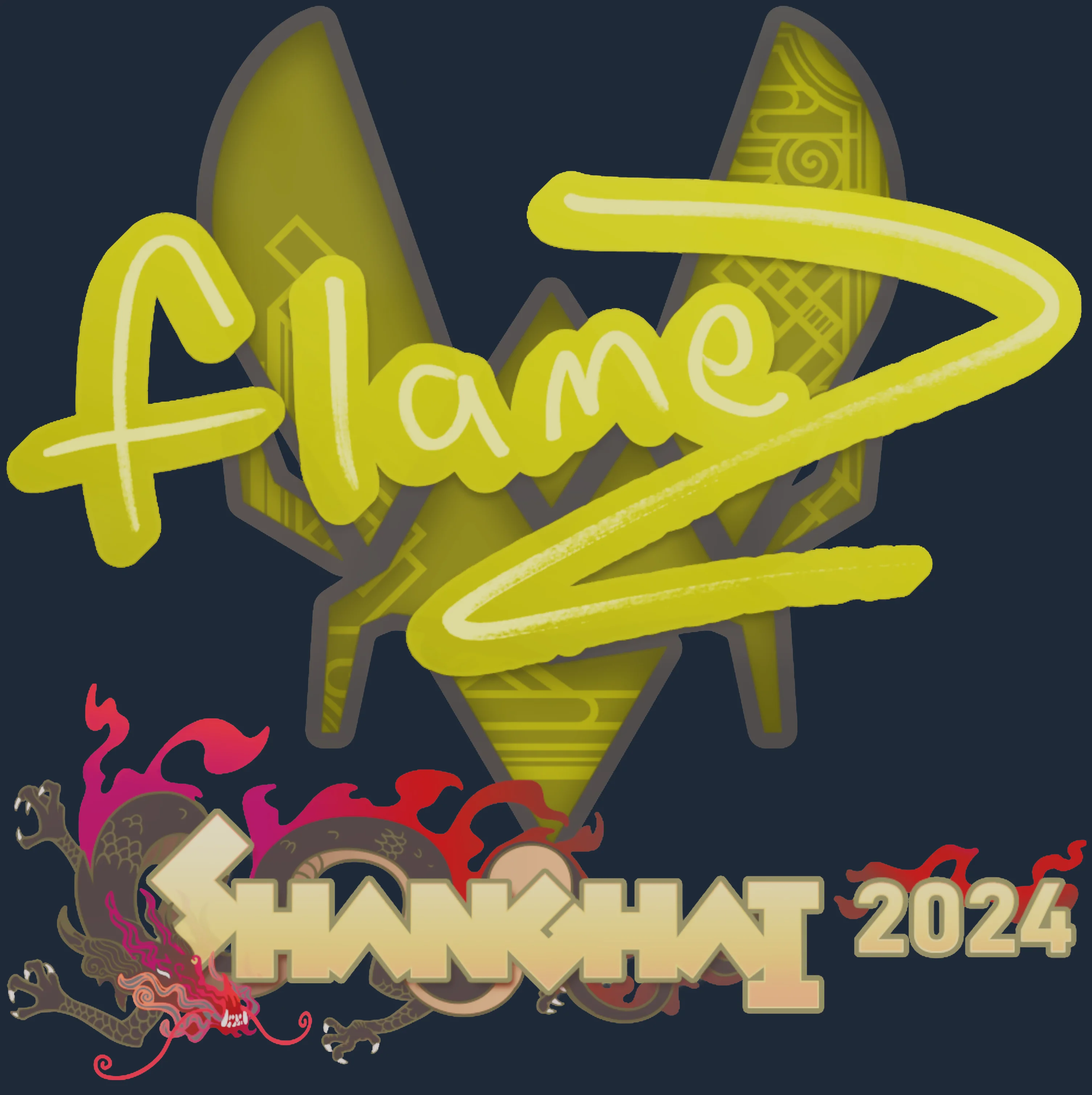 Sticker | FlameZ | Shanghai 2024 Image