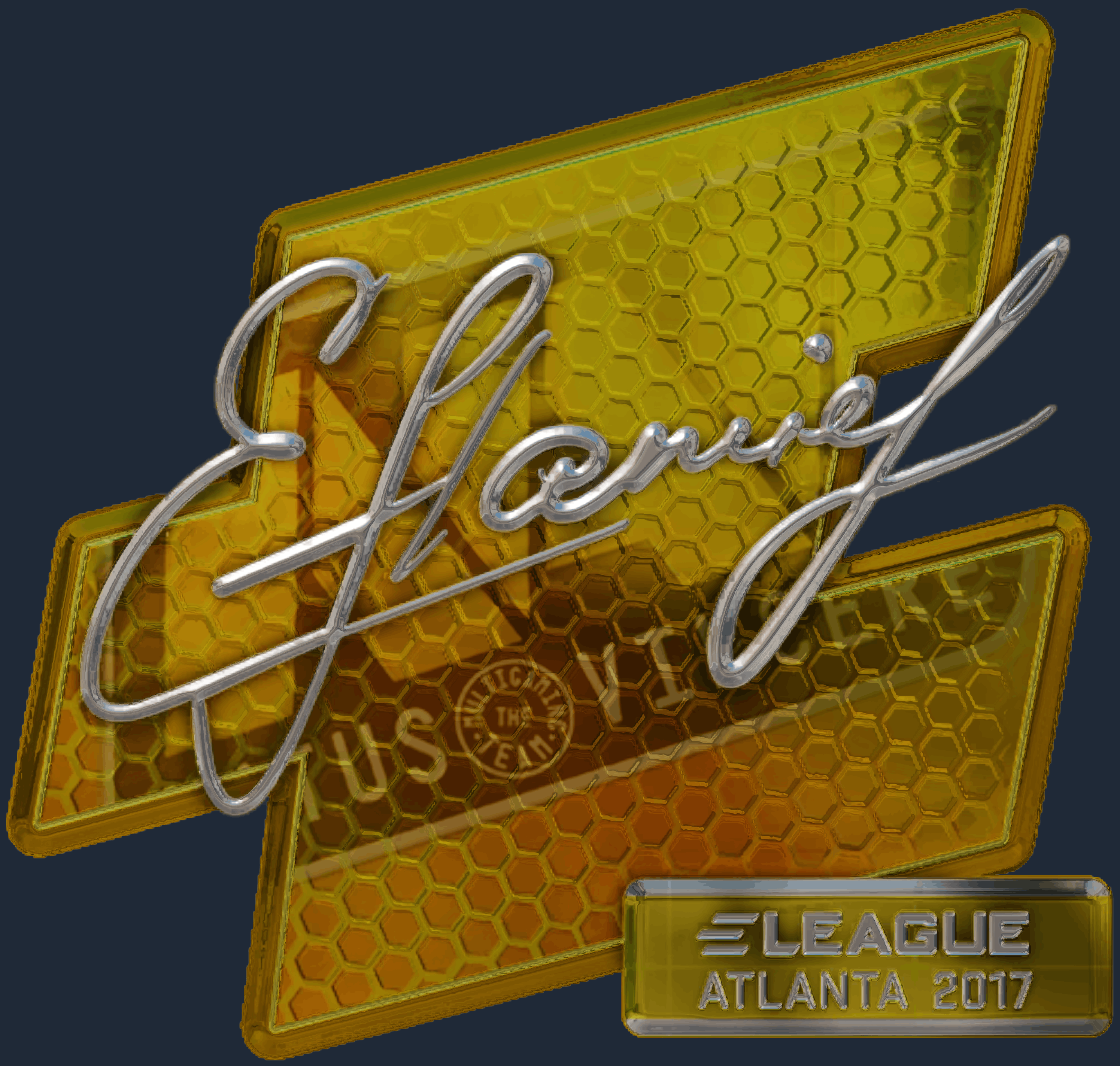 Sticker | flamie (Foil) | Atlanta 2017 Image