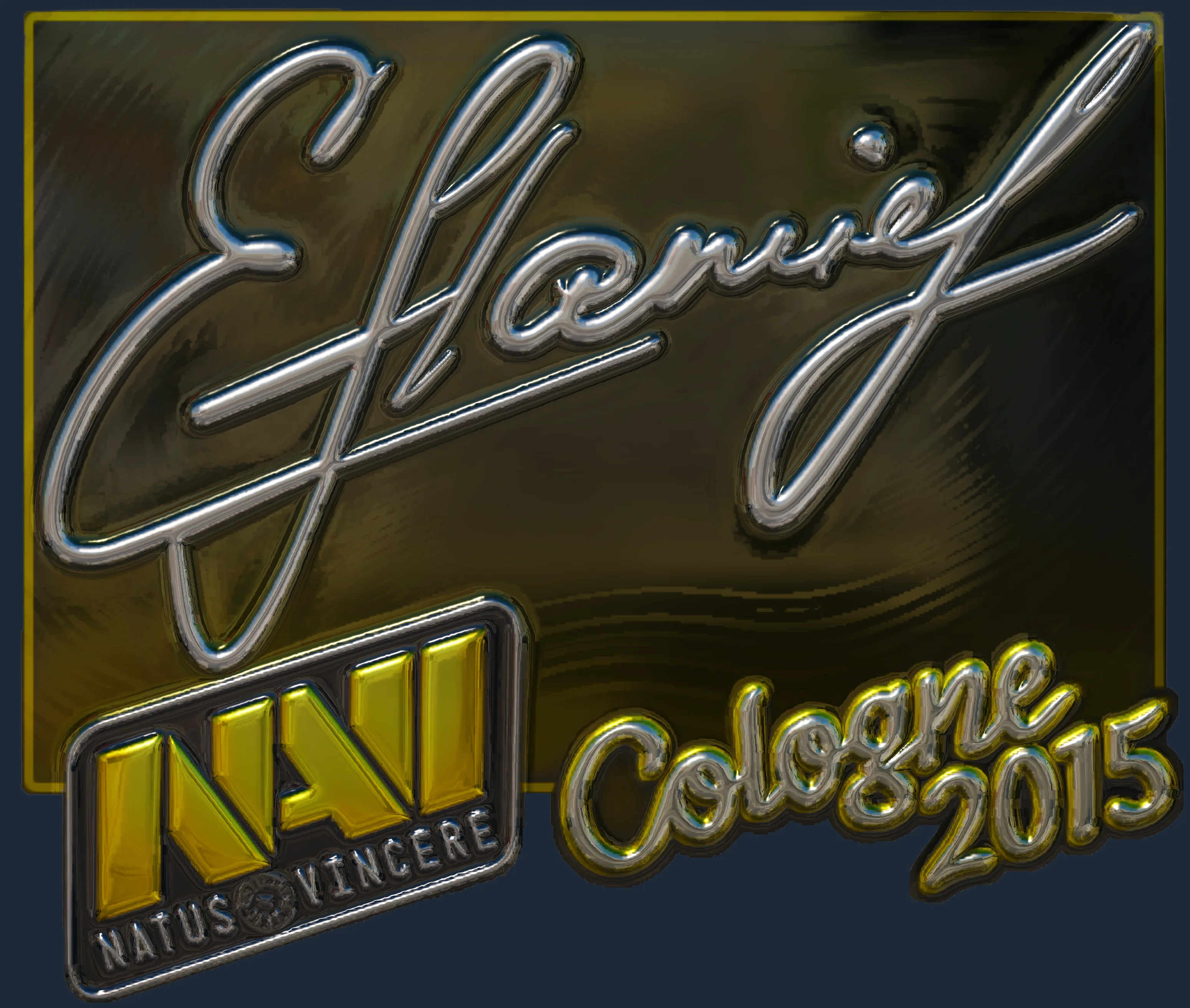 Sticker | flamie (Foil) | Cologne 2015 Image