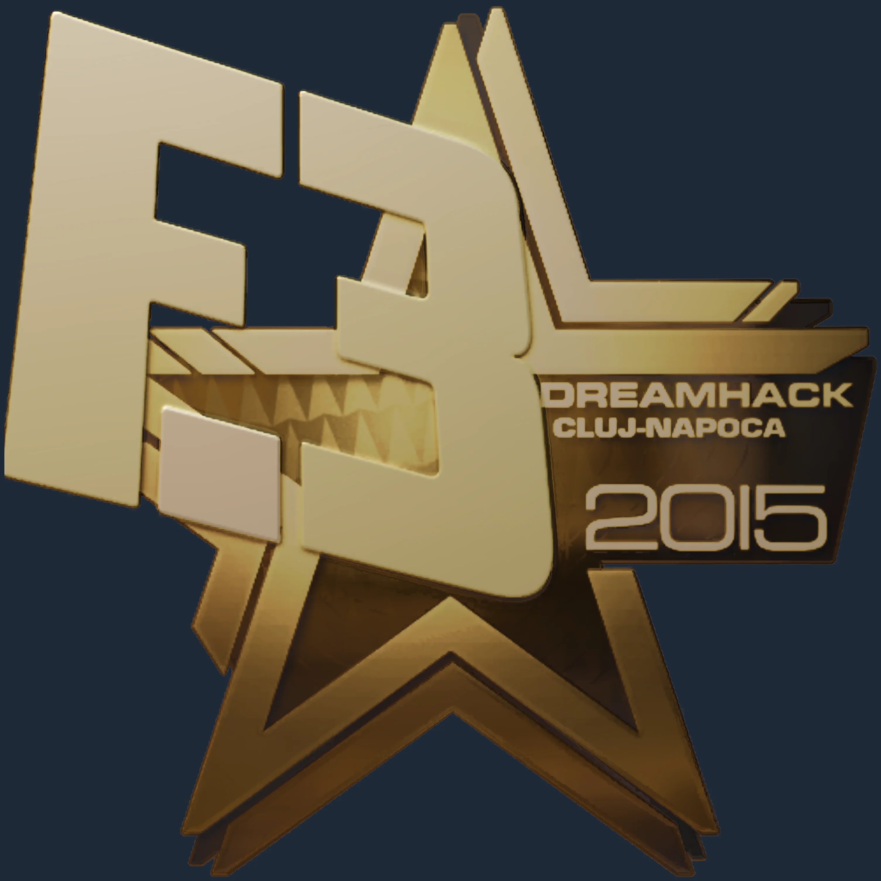 Sticker | Flipsid3 Tactics (Gold) | Cluj-Napoca 2015 Image