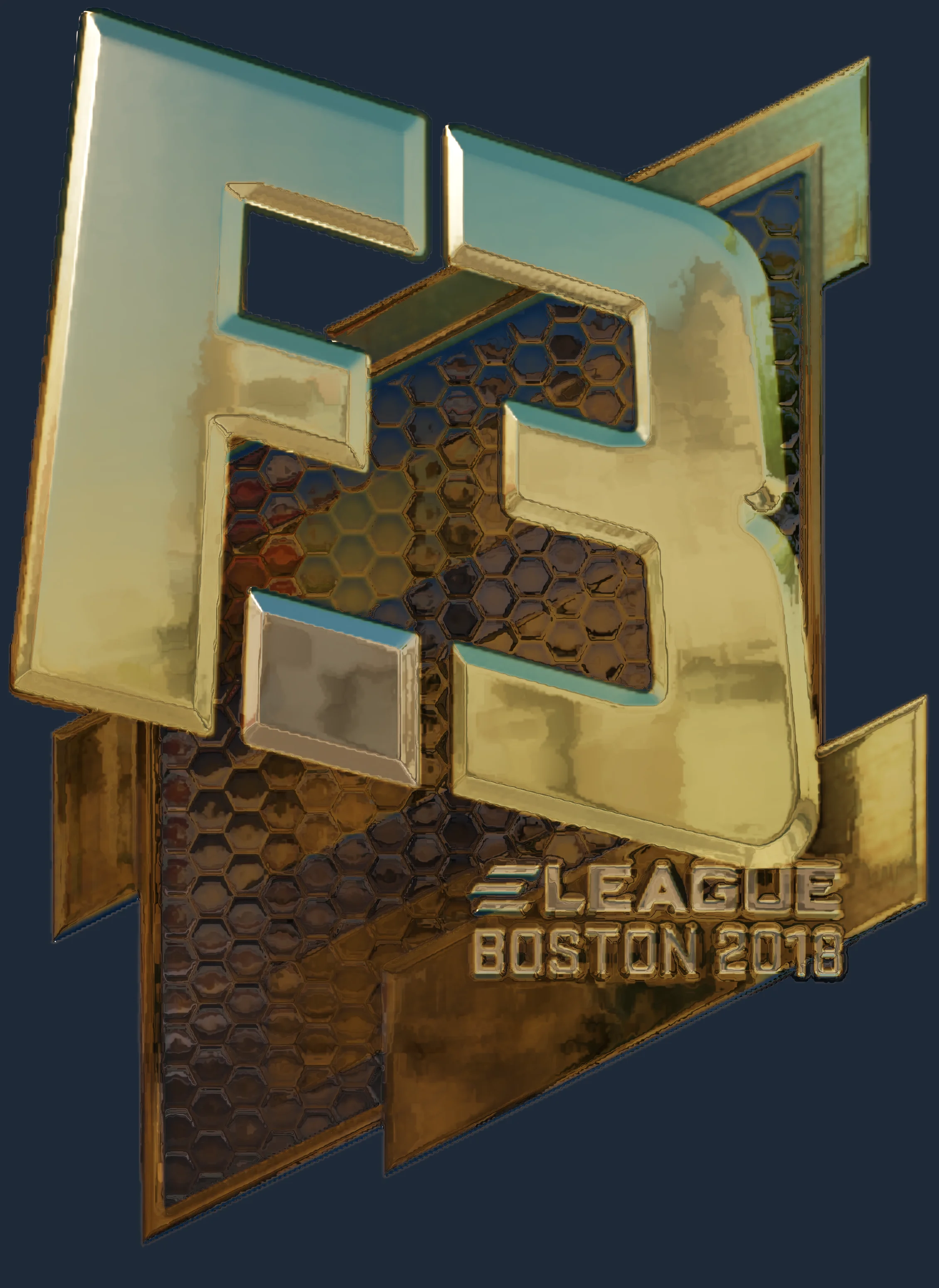Sticker | Flipsid3 Tactics (Gold) | Boston 2018 Image