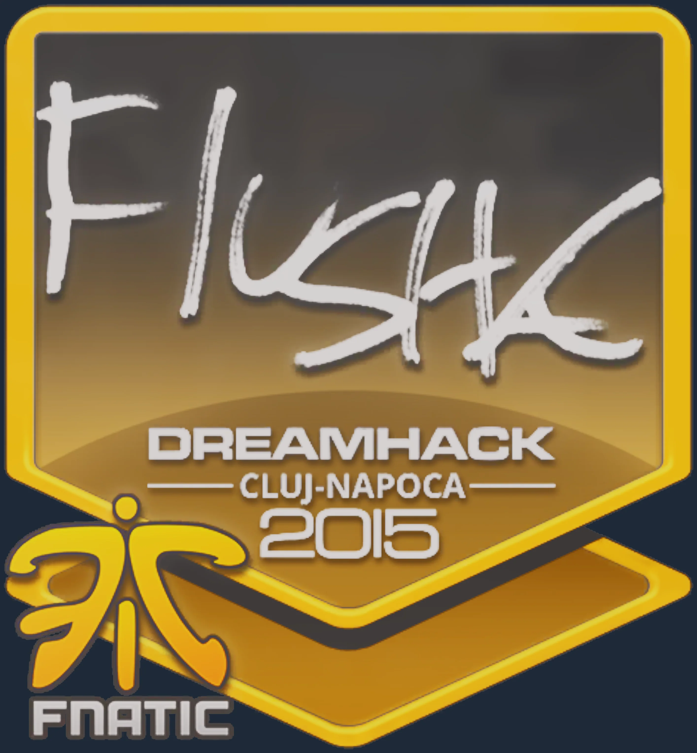 Sticker | flusha | Cluj-Napoca 2015 Image