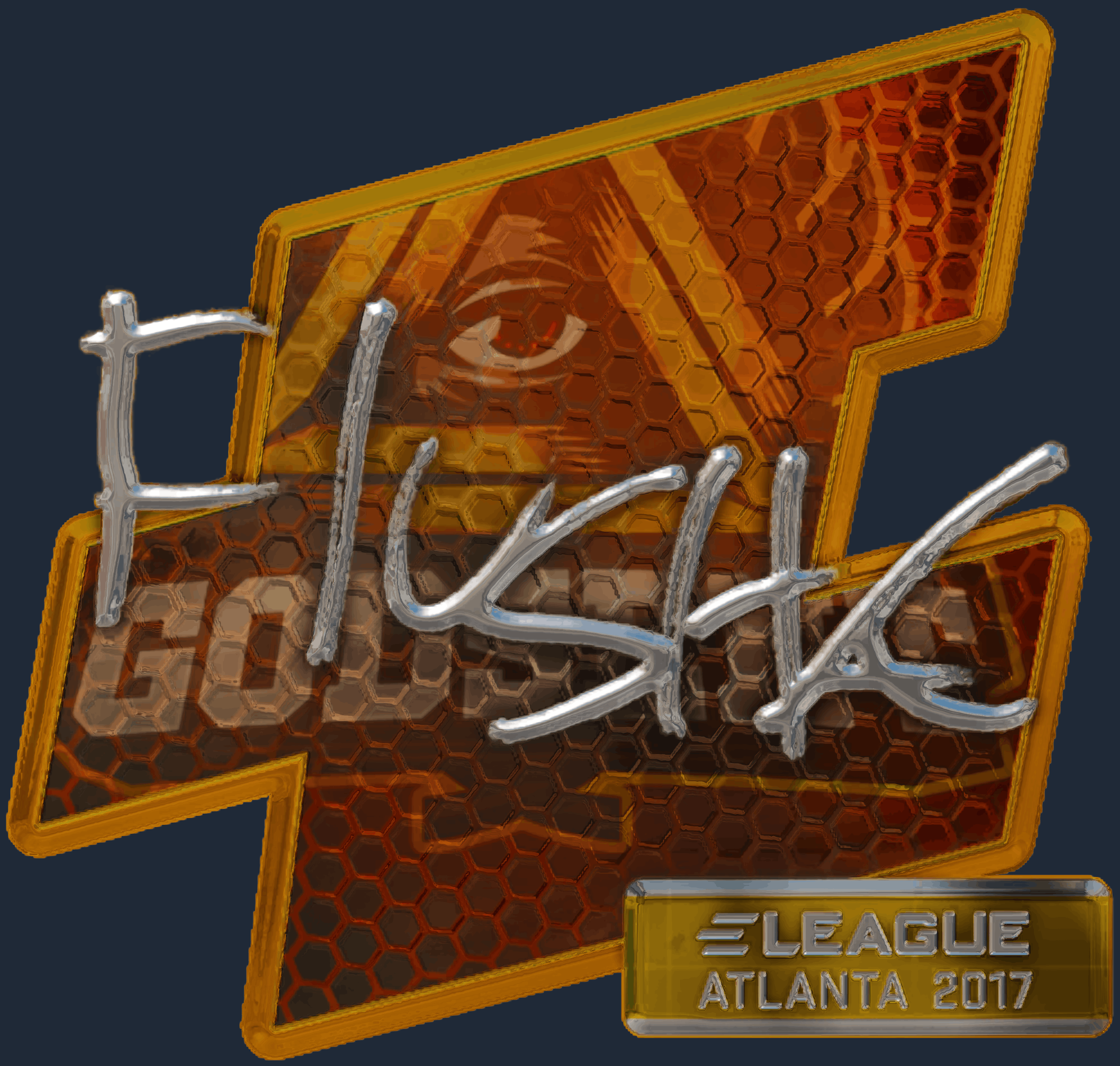 Sticker | flusha (Foil) | Atlanta 2017 Image