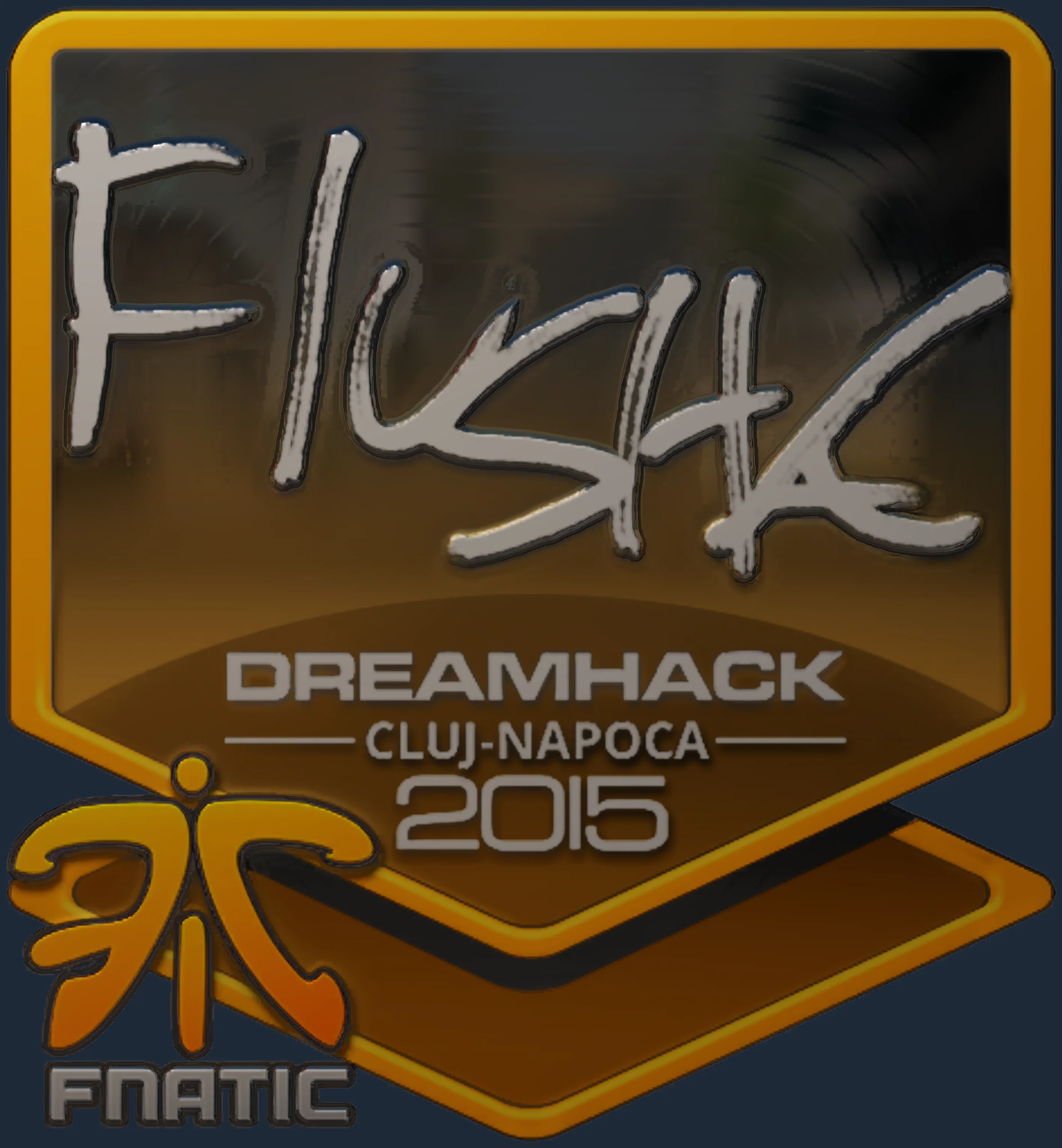 Sticker | flusha (Foil) | Cluj-Napoca 2015 Image