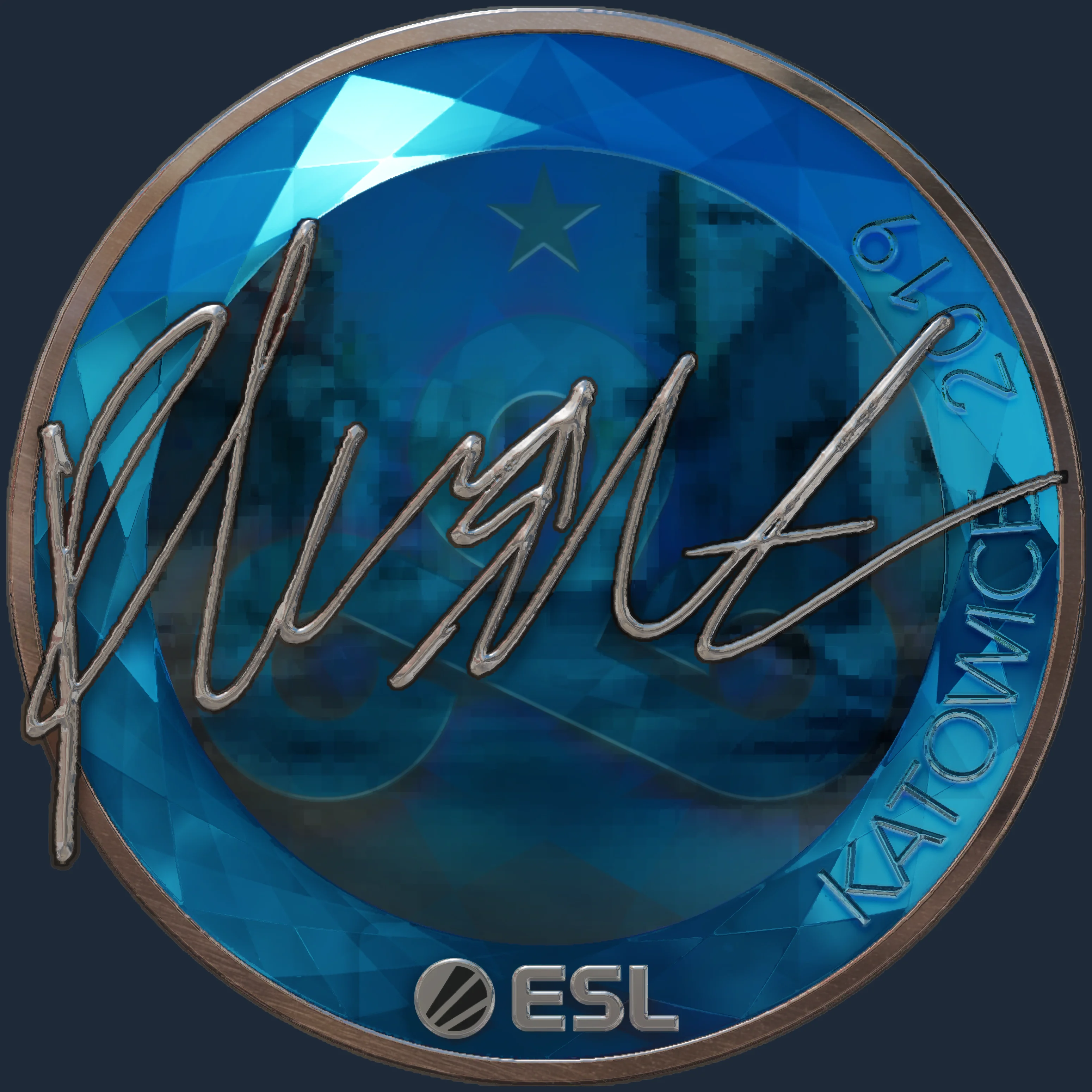Sticker | flusha (Foil) | Katowice 2019 Image