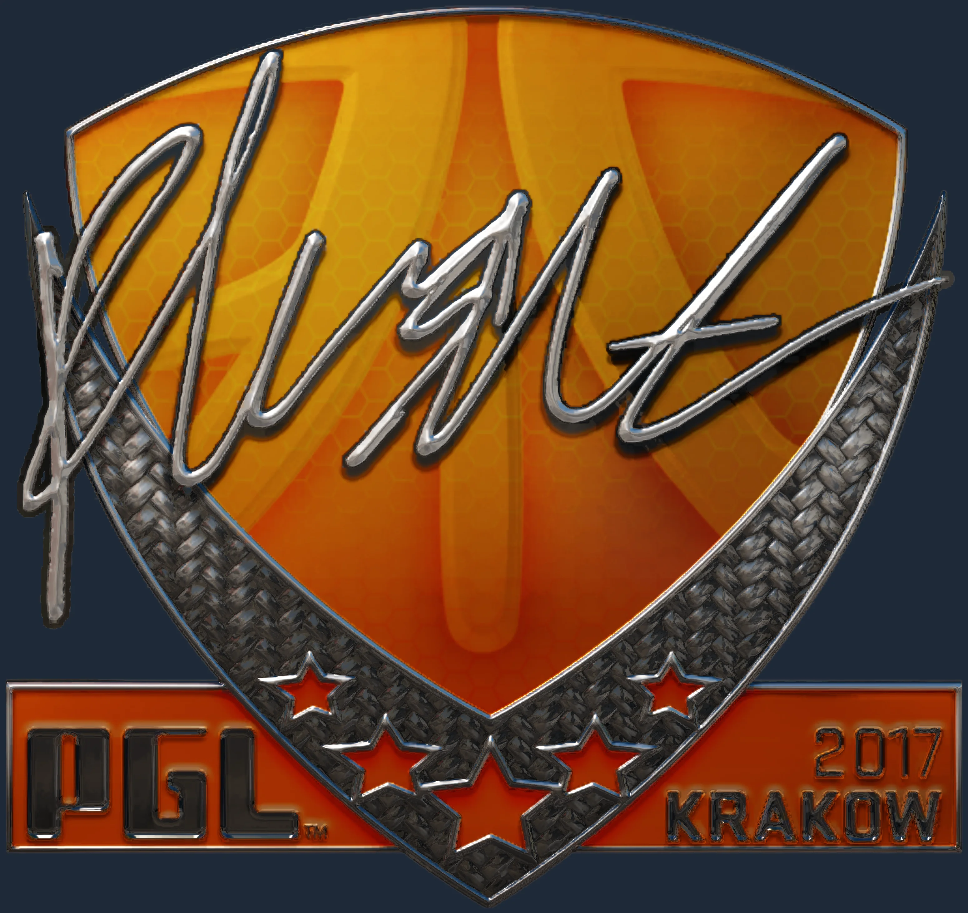 Sticker | flusha (Foil) | Krakow 2017 Image