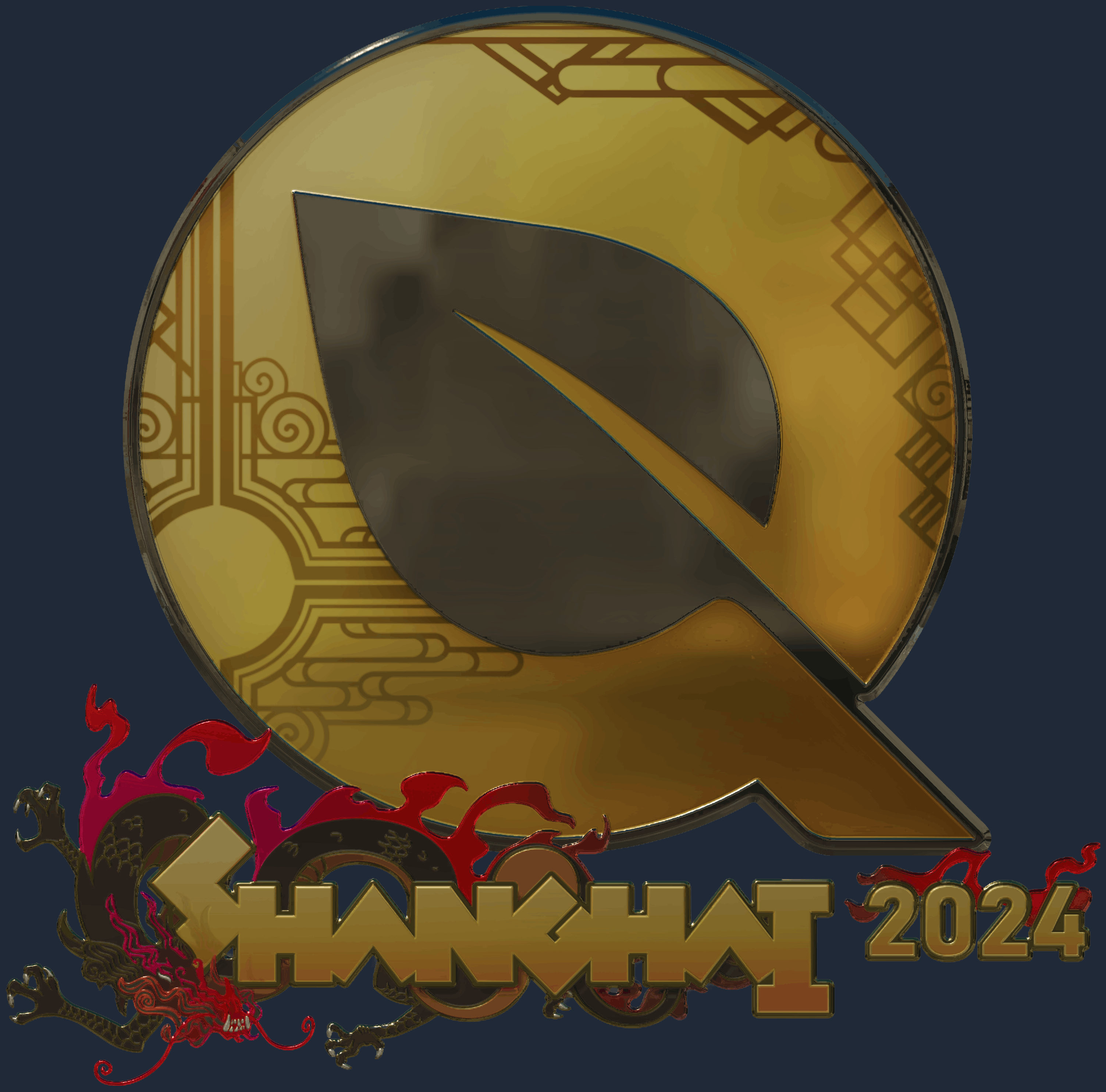 Sticker | FlyQuest (Gold) | Shanghai 2024 Image