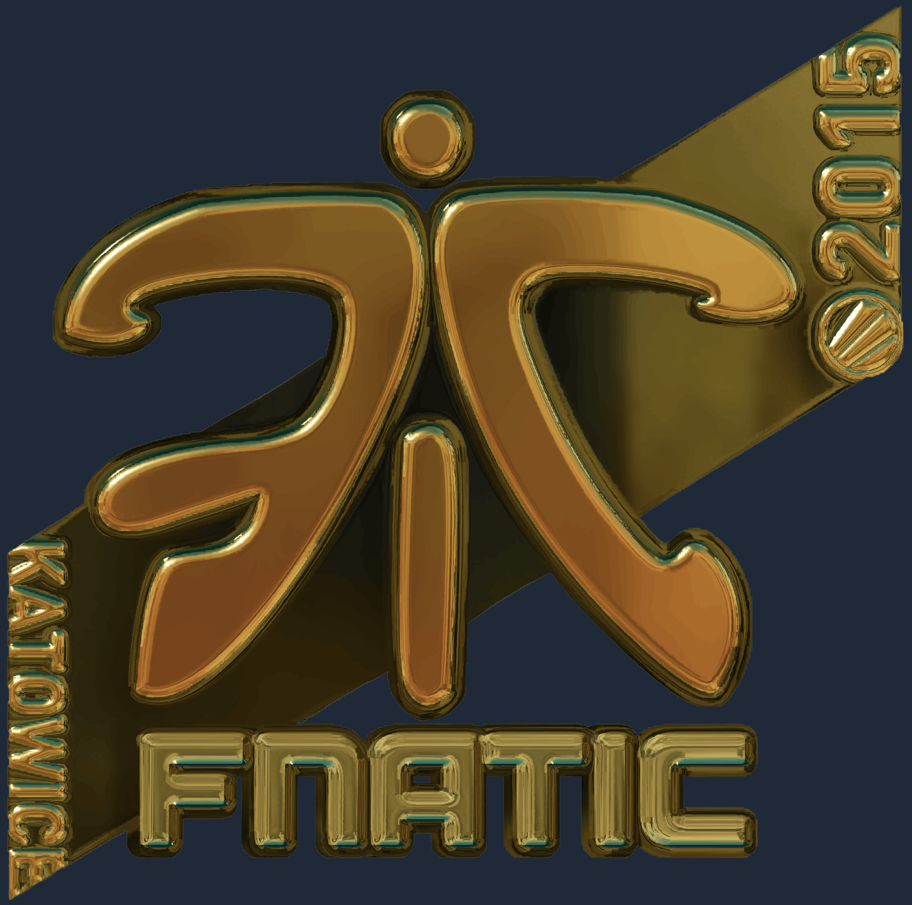 Sticker | Fnatic (Gold) | Katowice 2015 Image