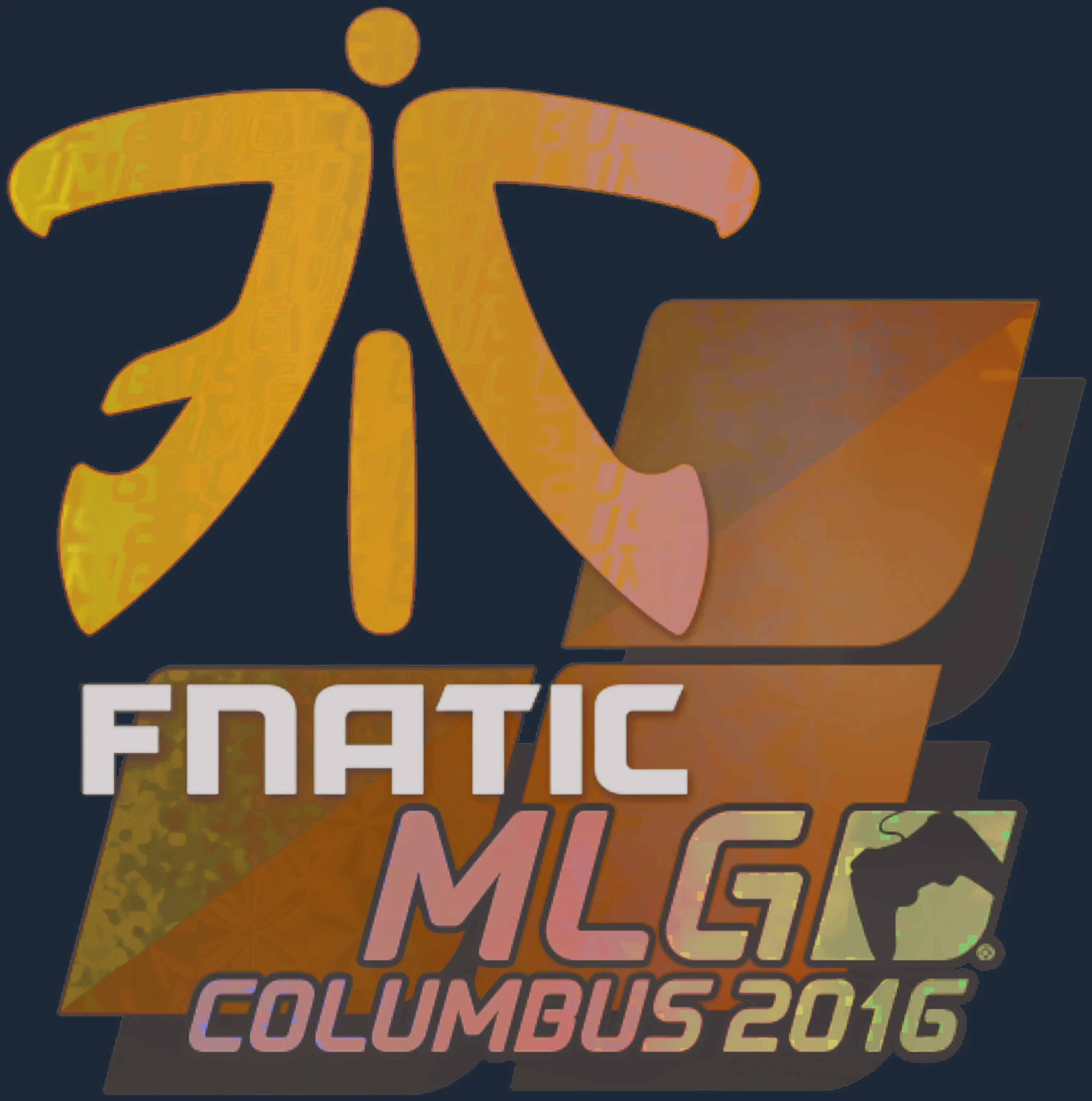 Sticker | Fnatic (Holo) | MLG Columbus 2016 Image
