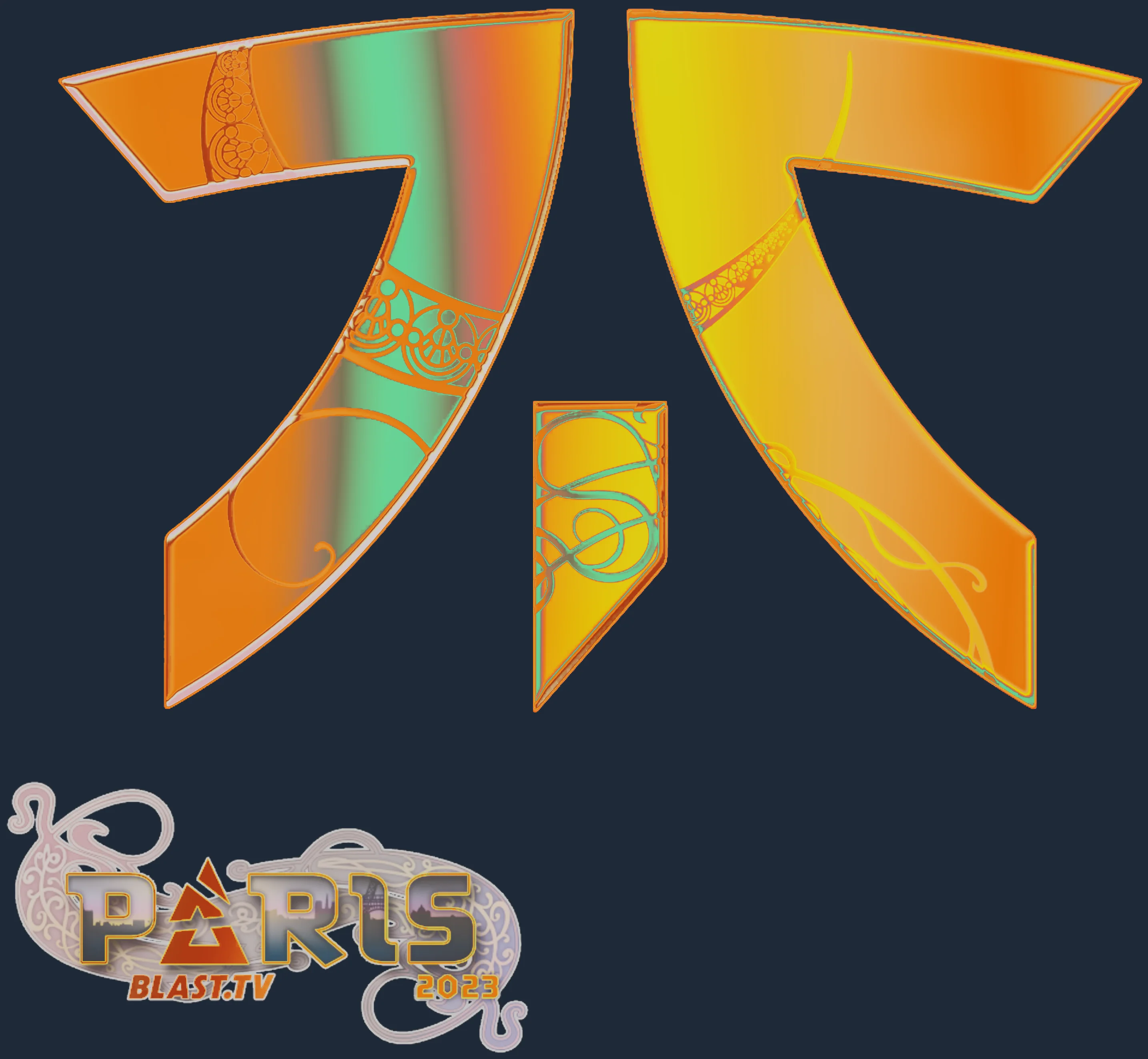 Sticker | Fnatic (Holo) | Paris 2023 Image