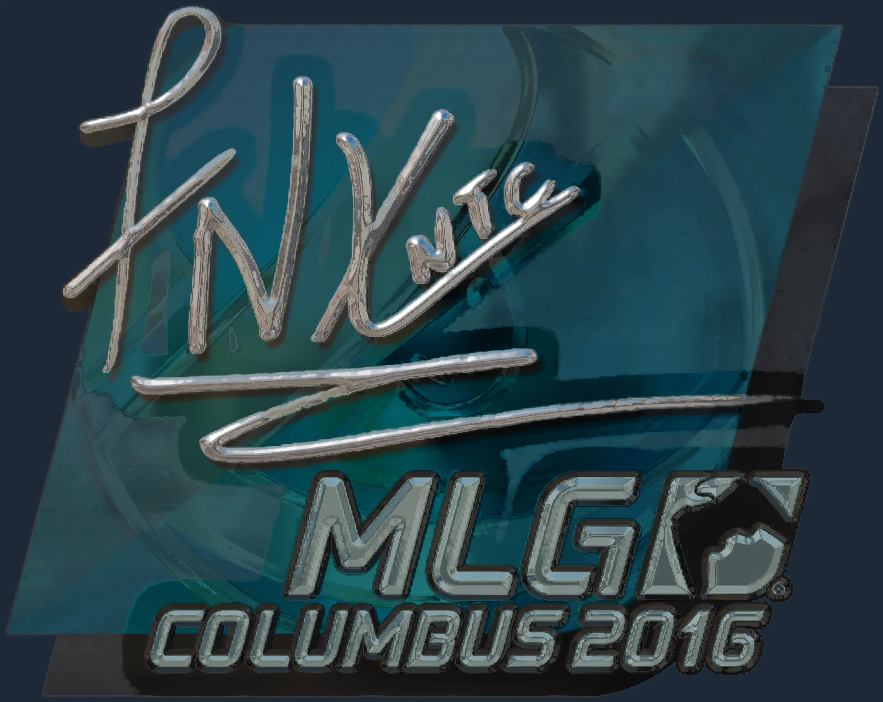 Sticker | fnx (Foil) | MLG Columbus 2016 Image