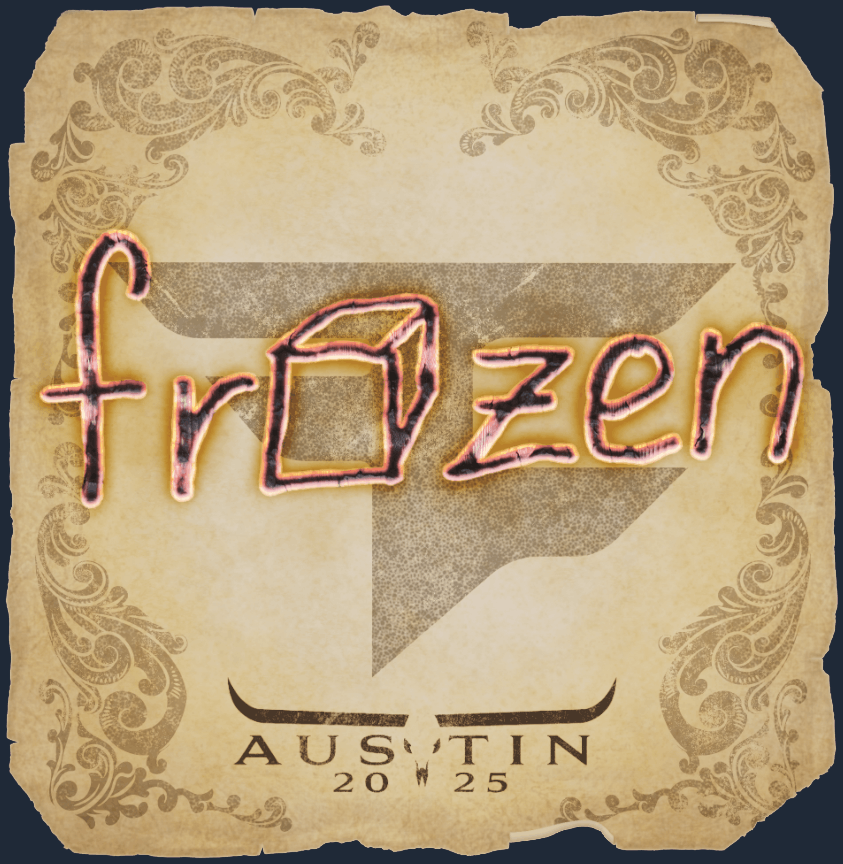 Sticker | frozen | Austin 2025 Image