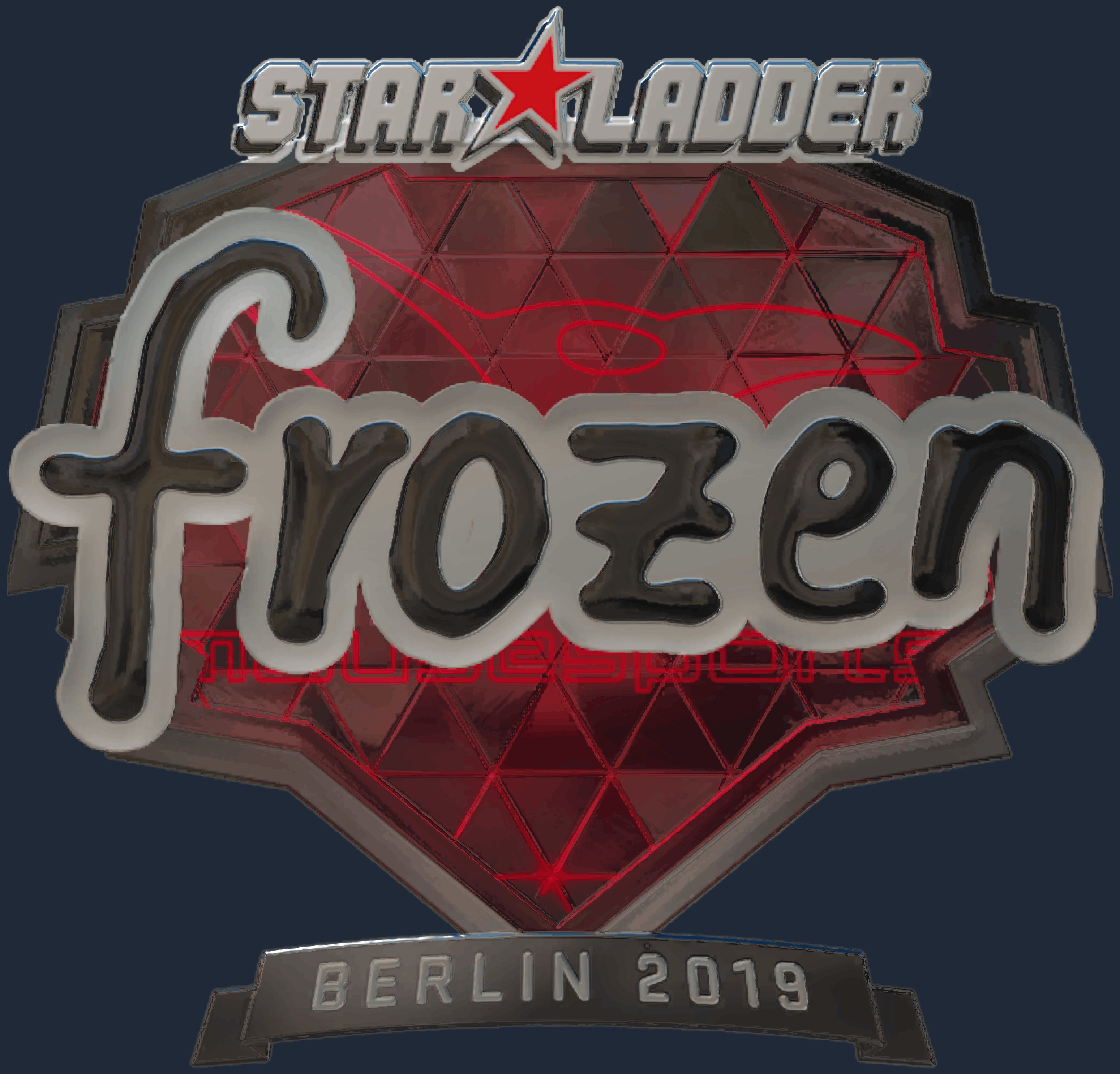 Sticker | frozen (Foil) | Berlin 2019 Image