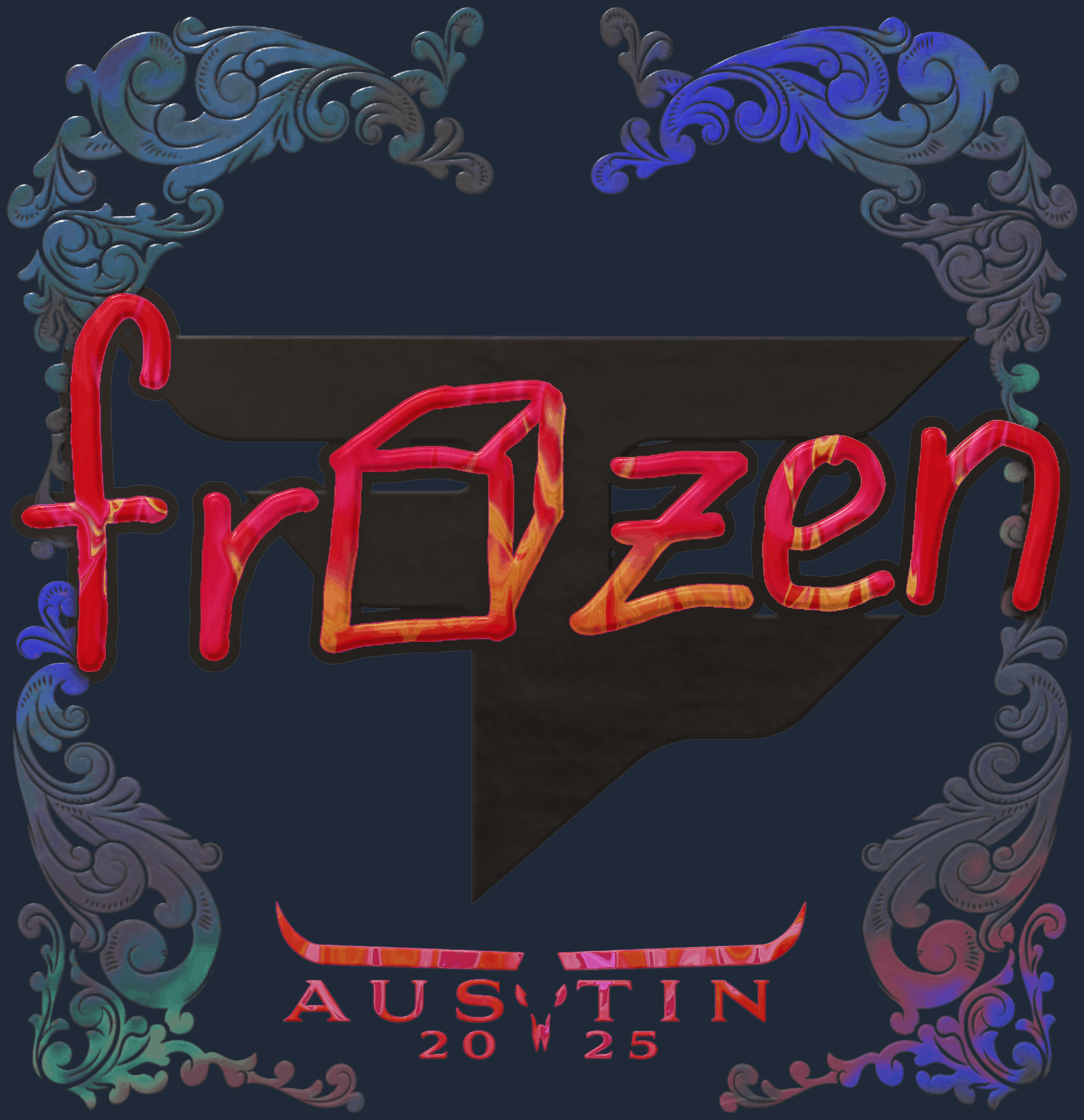 Sticker | frozen (Holo) | Austin 2025 Image