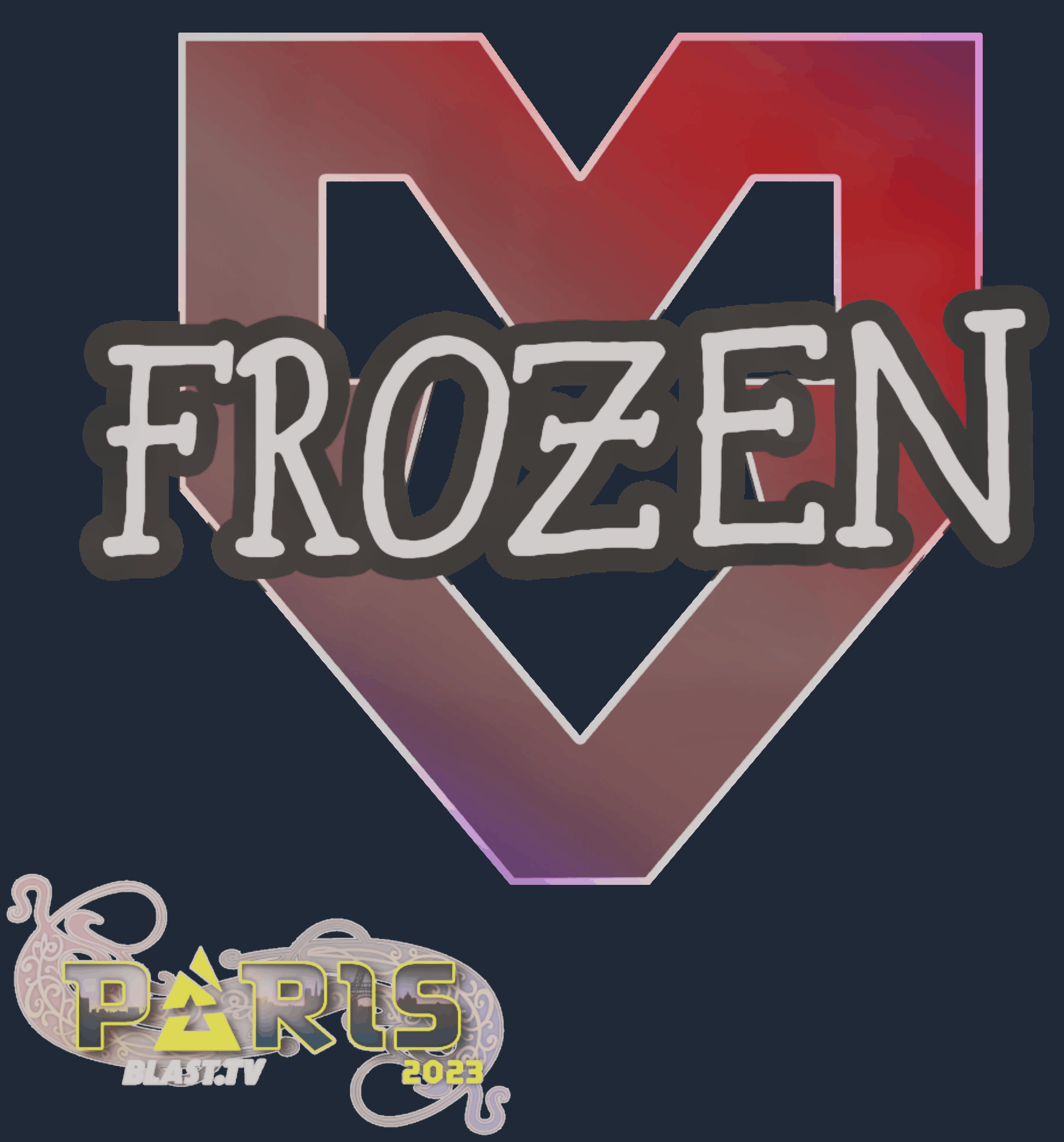 Sticker | frozen | Paris 2023 Image