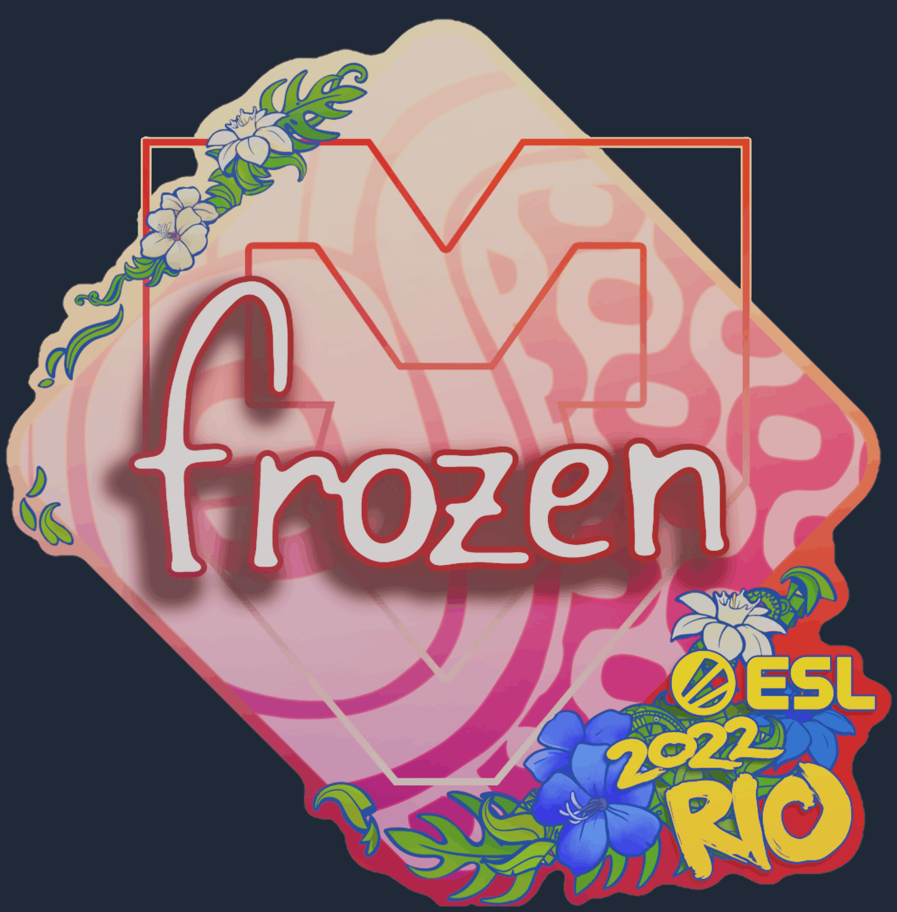 Sticker | frozen | Rio 2022 Image