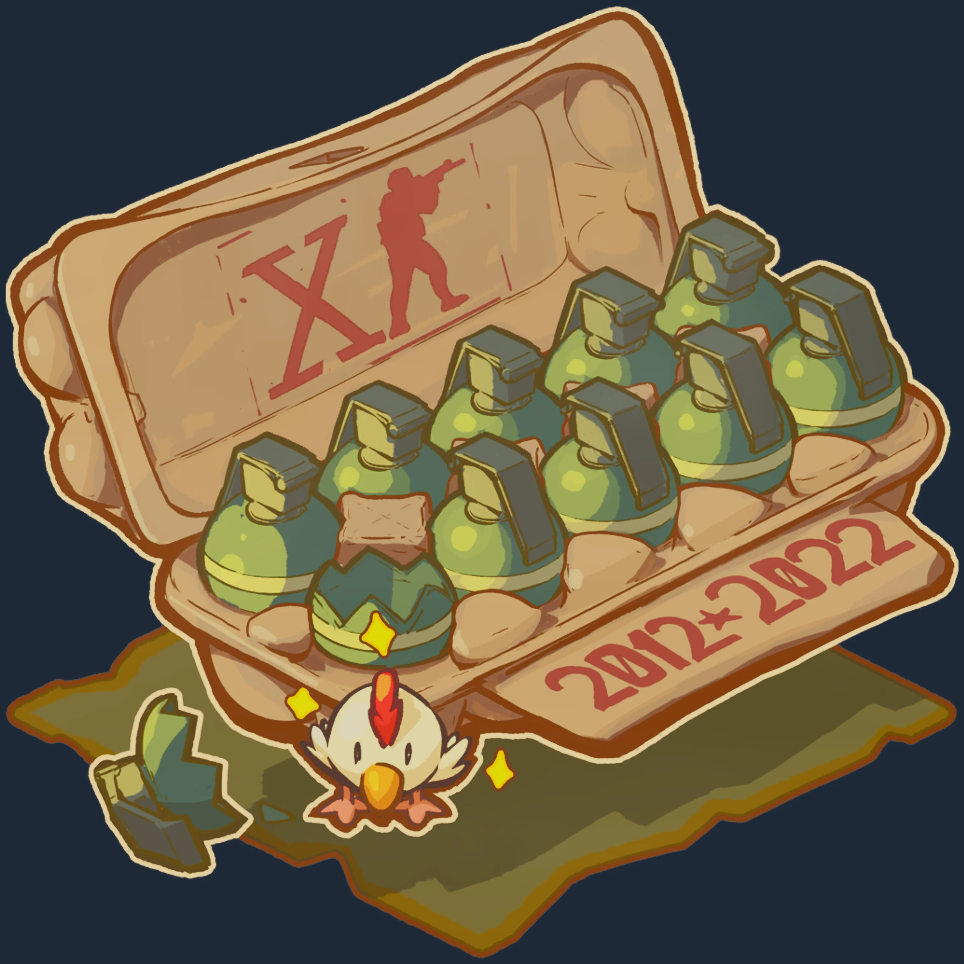 Sticker | Free Range Image