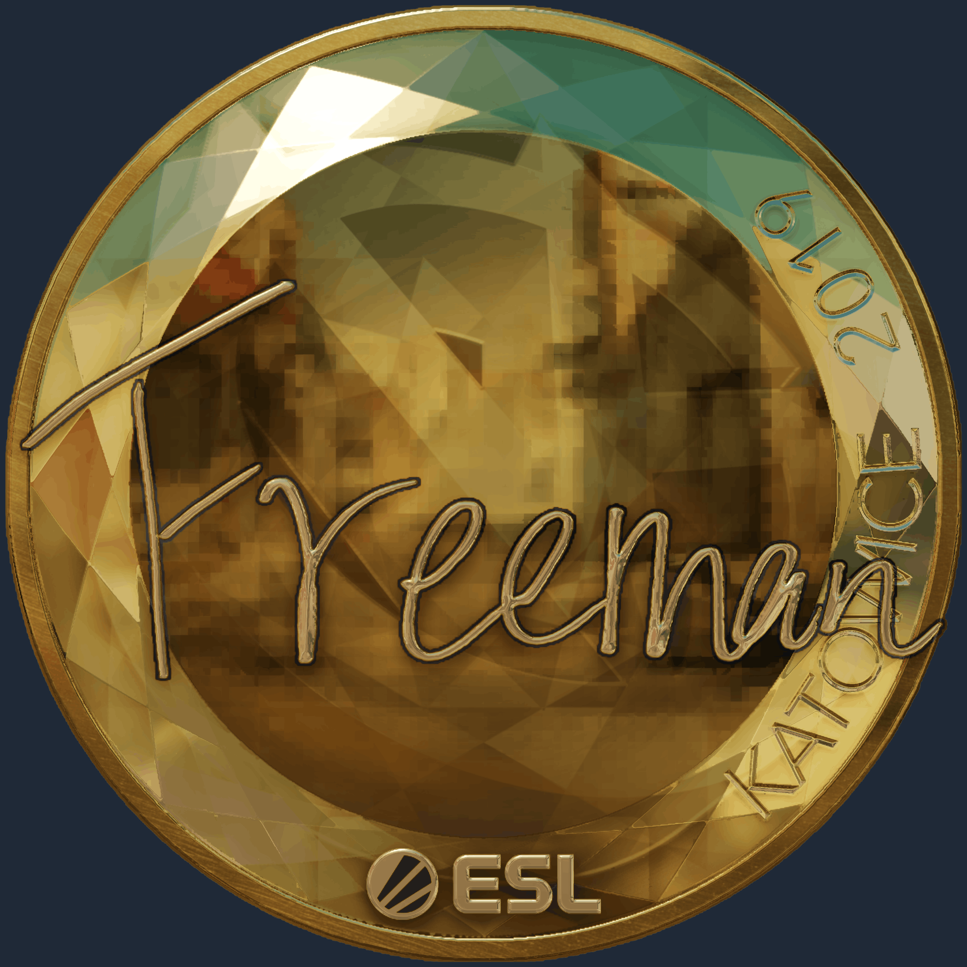 Sticker | Freeman (Gold) | Katowice 2019 Image
