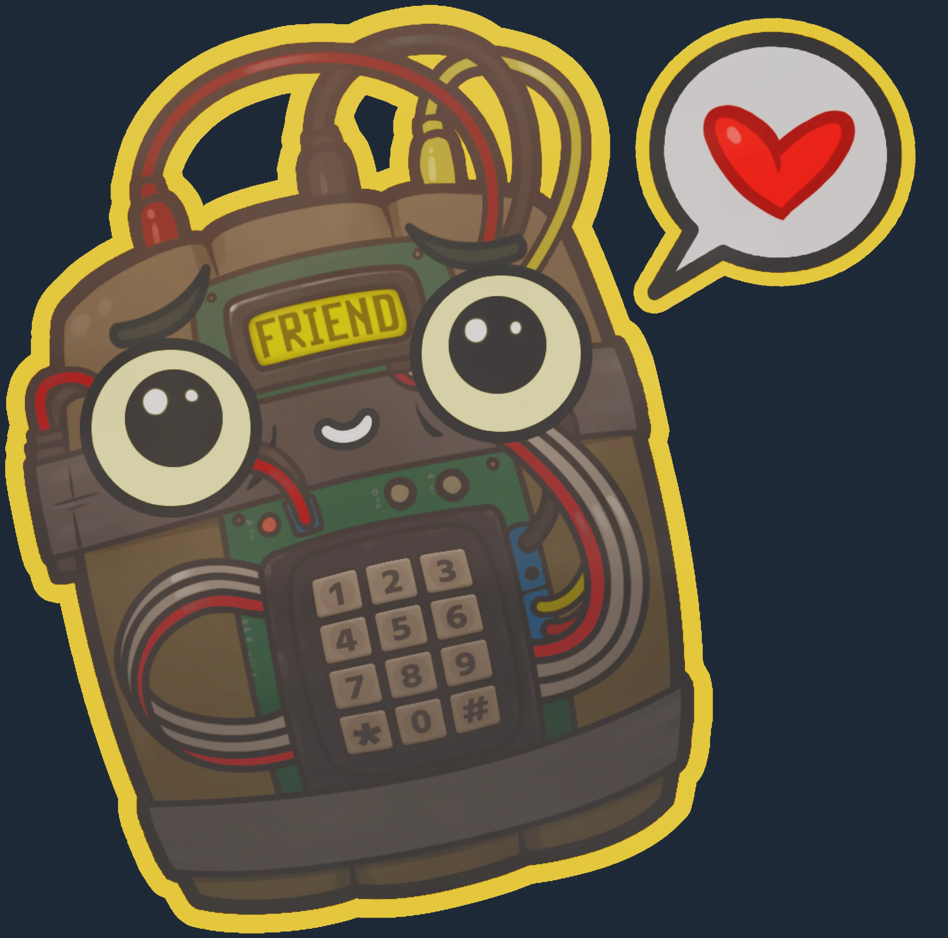 Sticker | Friend Code Image