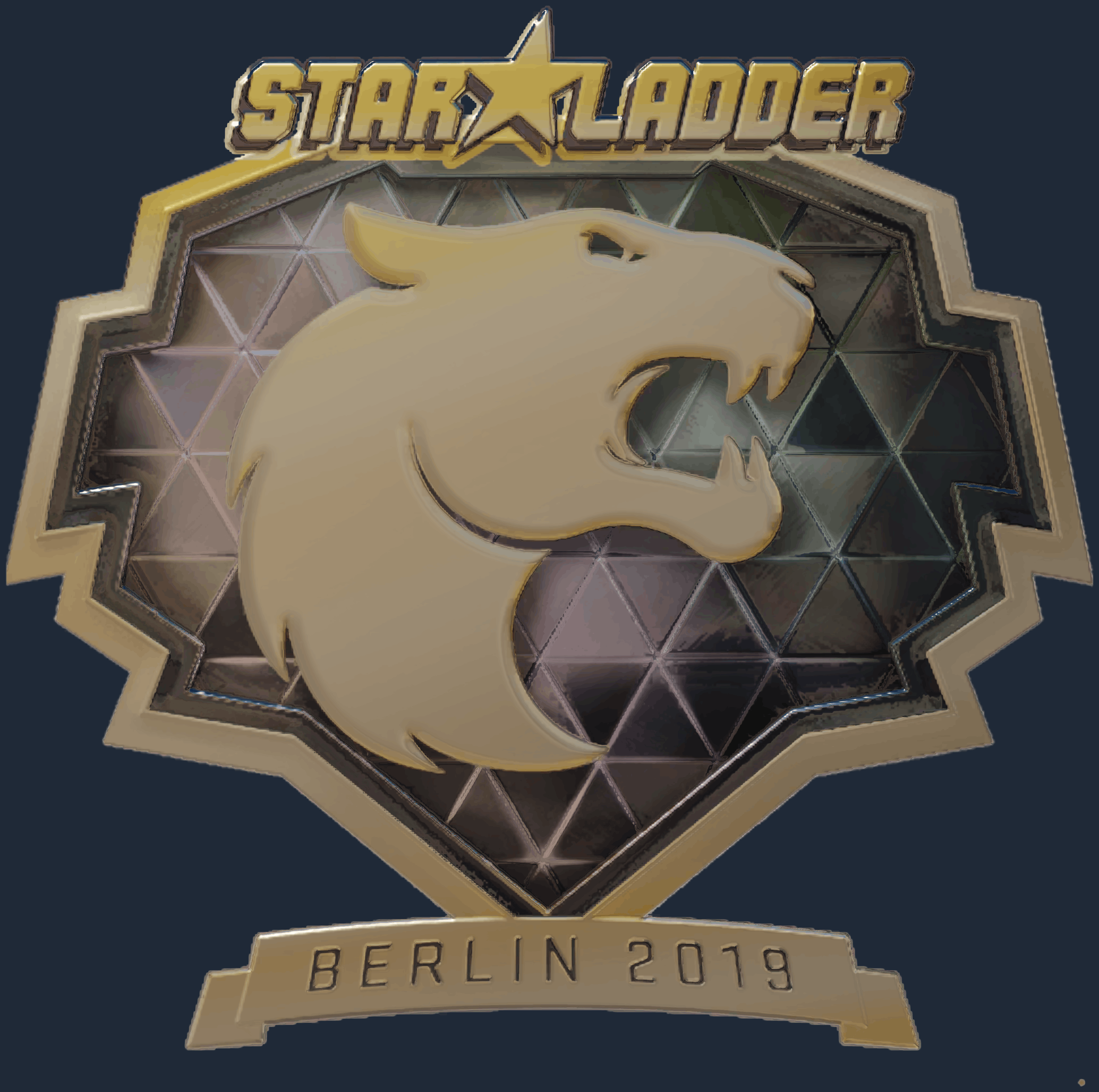 Sticker | FURIA (Gold) | Berlin 2019 Image