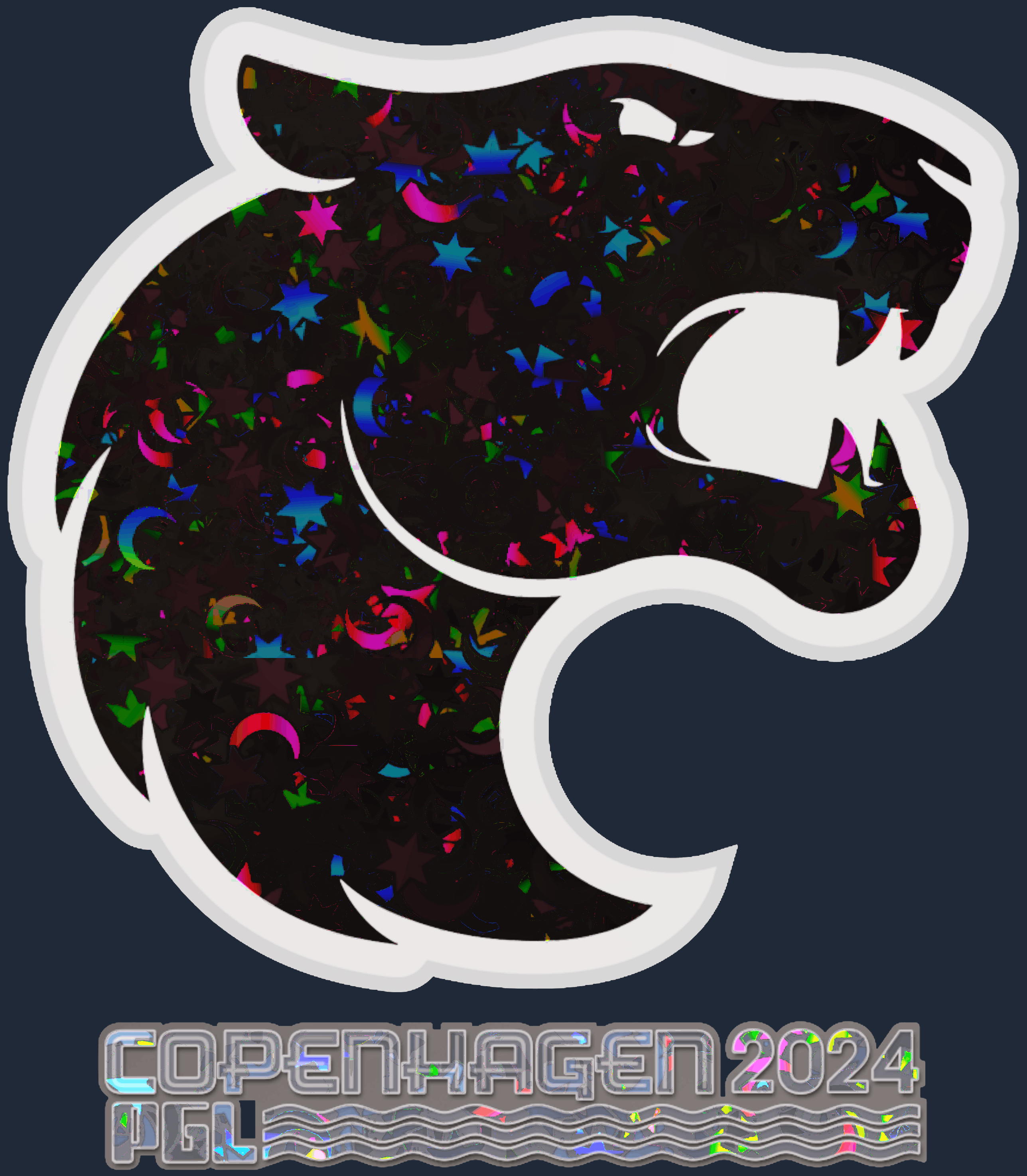 Sticker | FURIA (Glitter) | Copenhagen 2024 Image